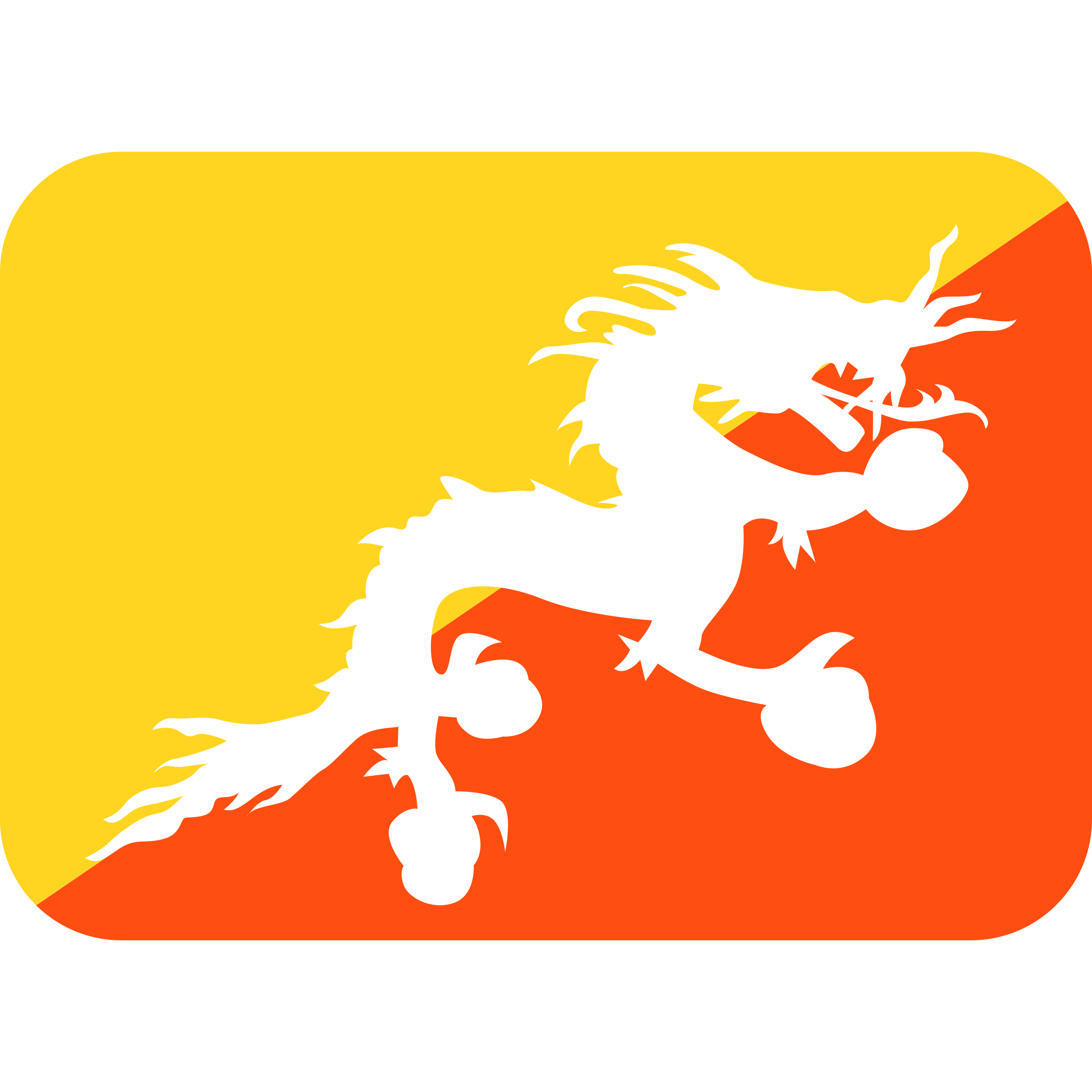 印有 Flag: Bhutan 表情符号 🇧🇹 的 TaylorMade TP5 高尔夫球