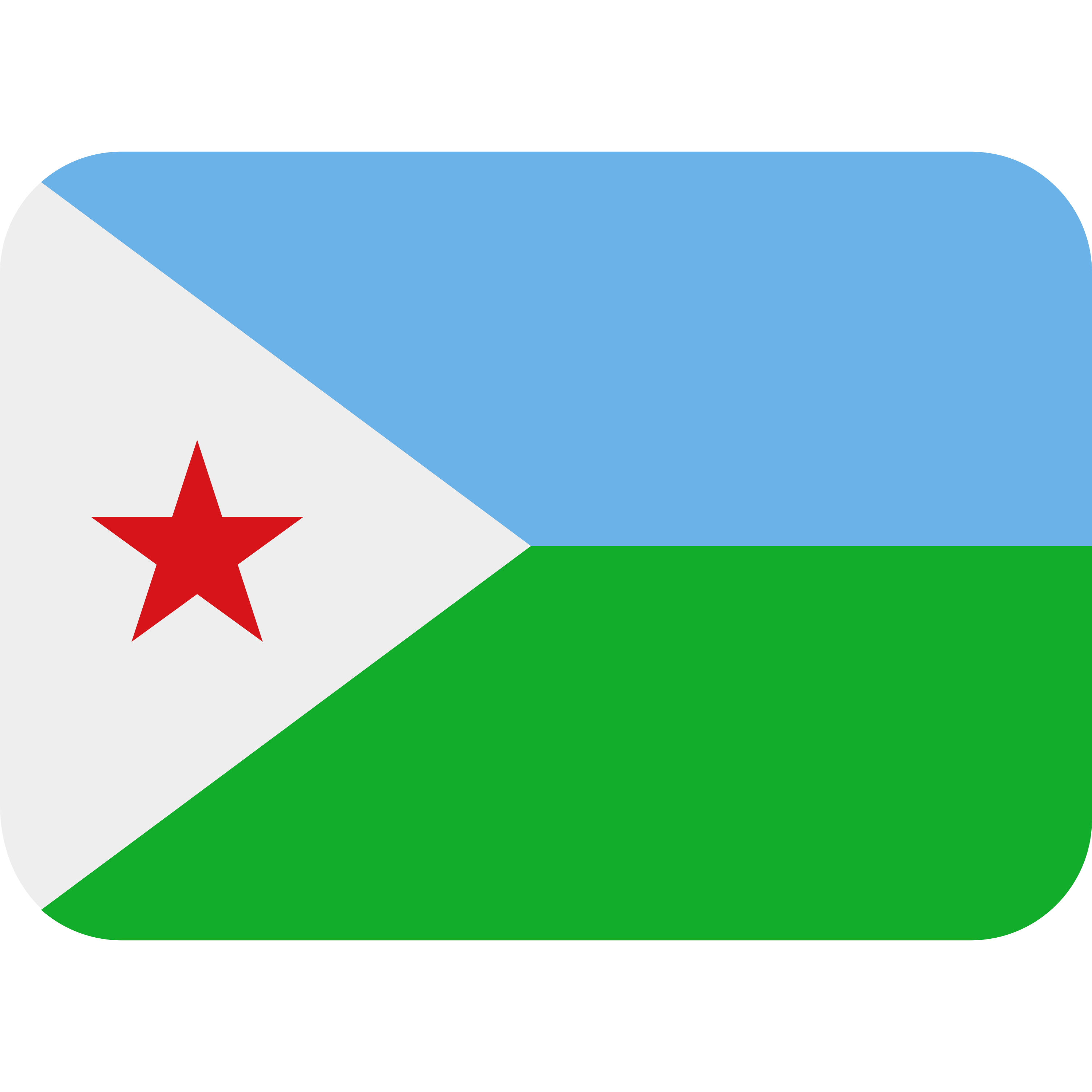 印有 Flag: Djibouti 表情符号 🇩🇯 的 TaylorMade TP5 高尔夫球