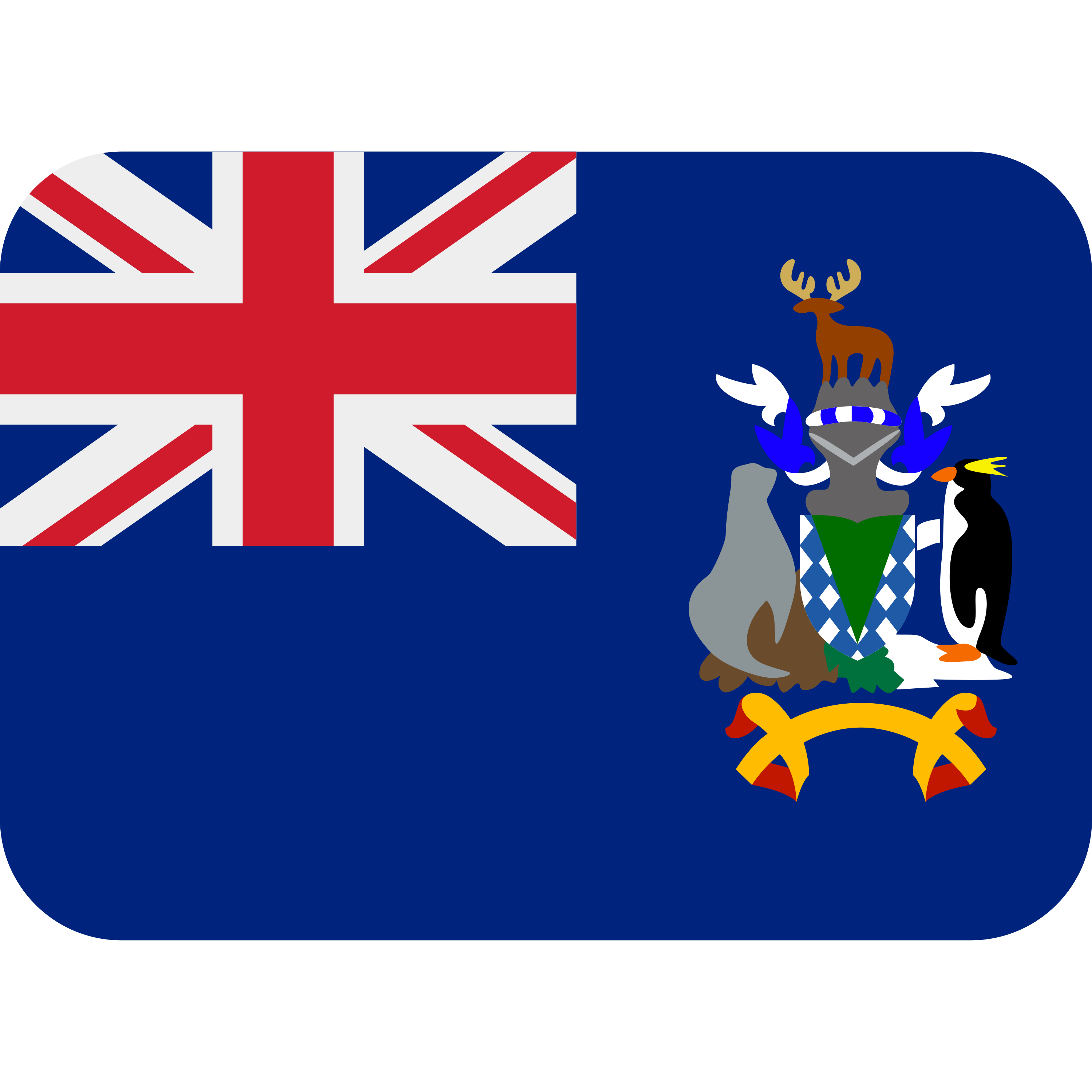 印有 Flag: South Georgia & South Sandwich Islands 表情符号 🇬🇸 的 TaylorMade TP5 高尔夫球
