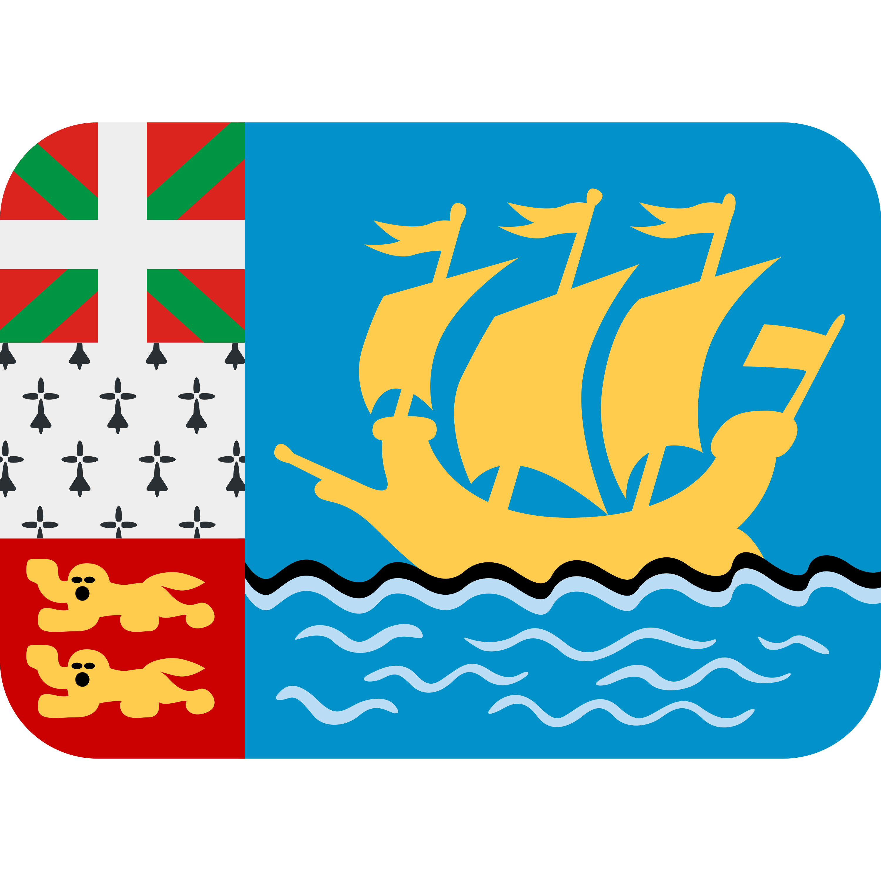 Flag: St. Pierre & Miquelon ã®çµµæå ðµð² ãããªã³ããã TaylorMade TP5 ãŽã«ãããŒã«