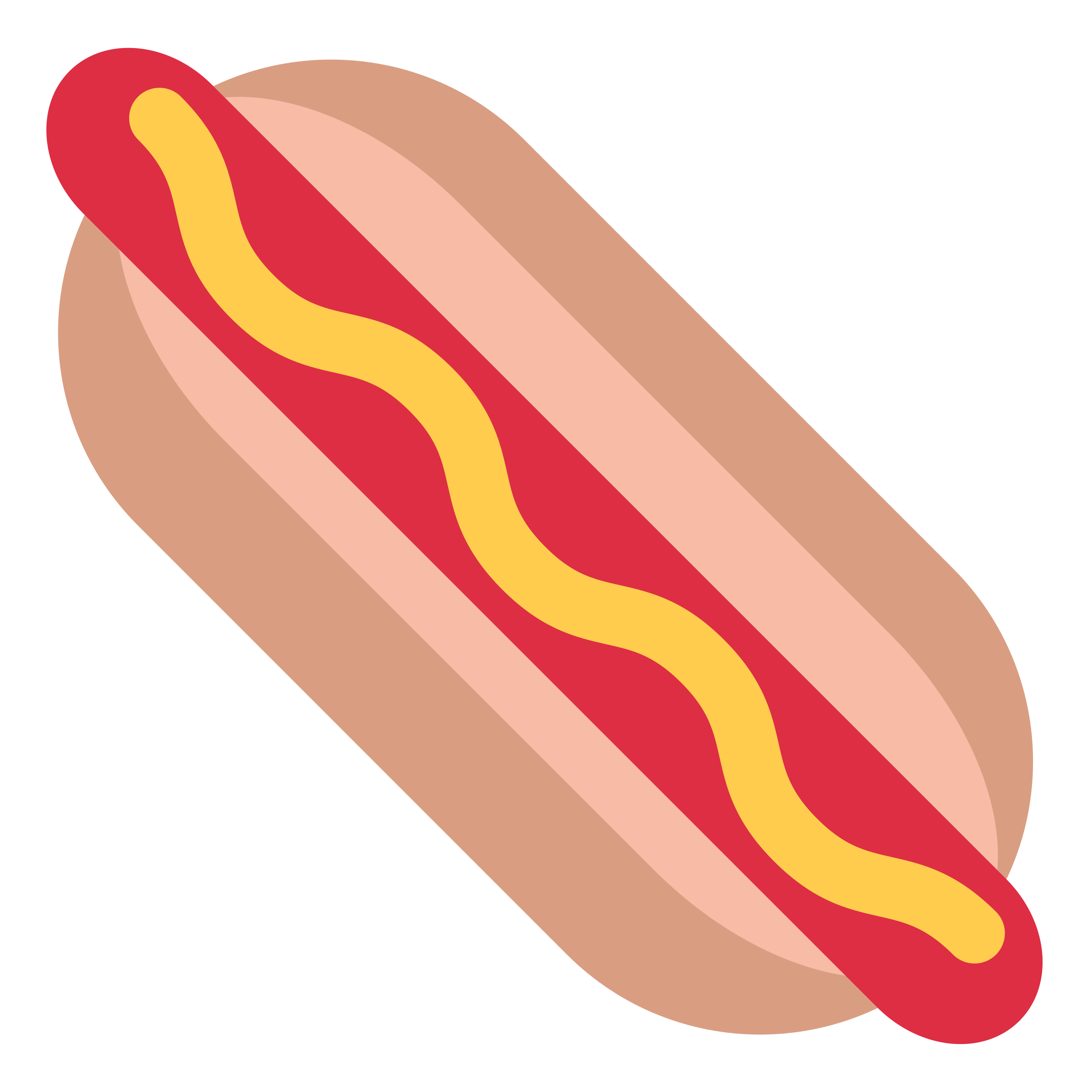 印有 Hot dog 表情符号 🌭 的 TaylorMade TP5 高尔夫球