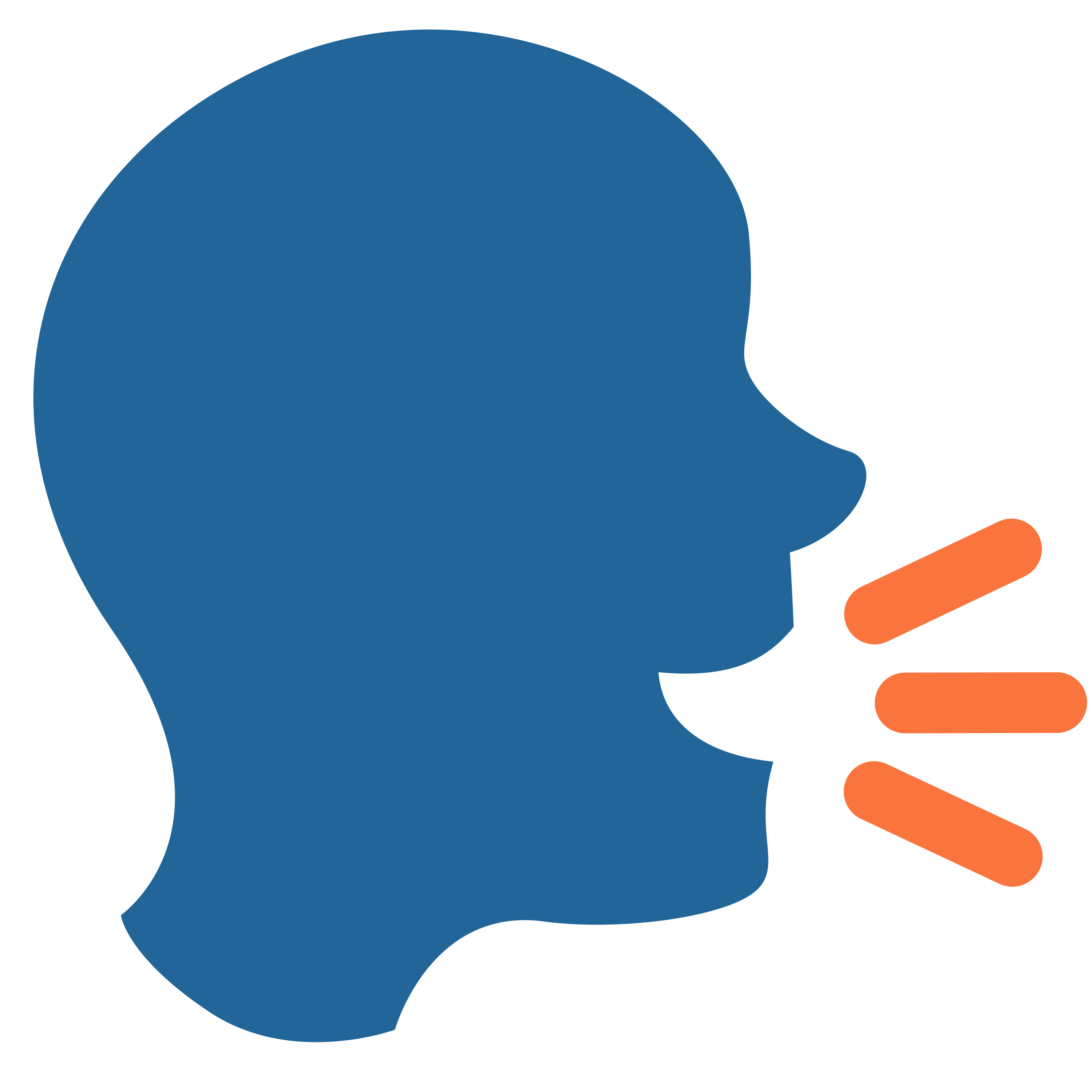 Speaking head emoji printed on golf balls