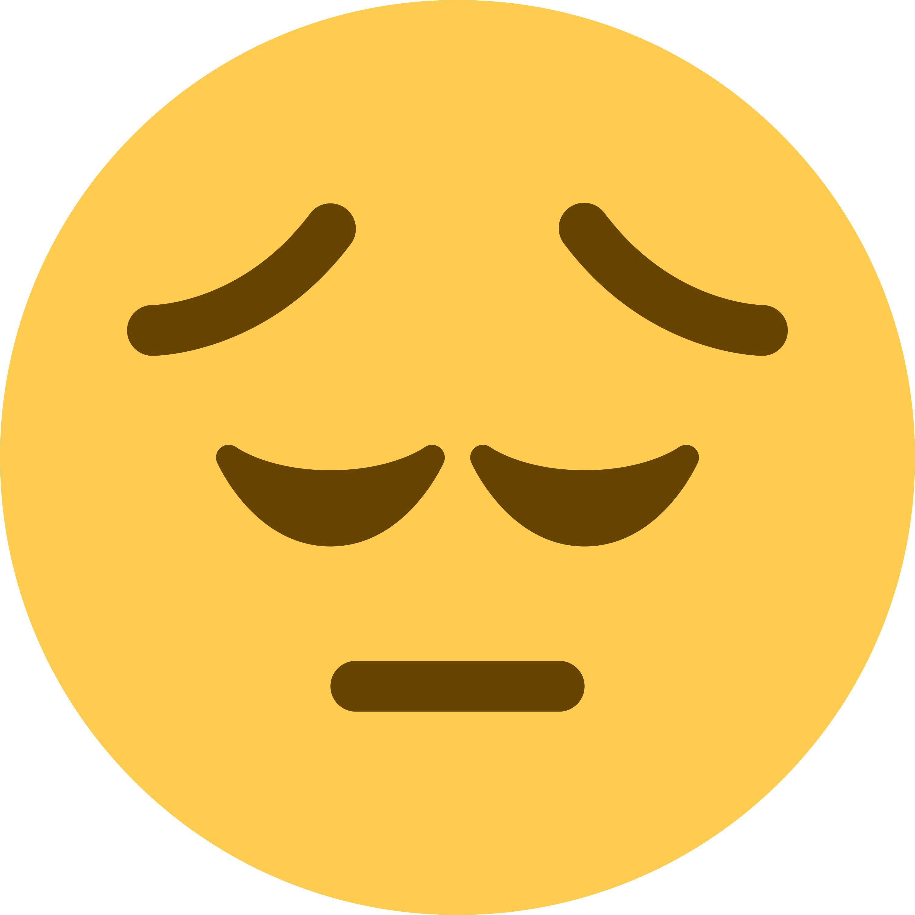 Pensive face emoji ๐ printed on a TaylorMade TP5 golf ball