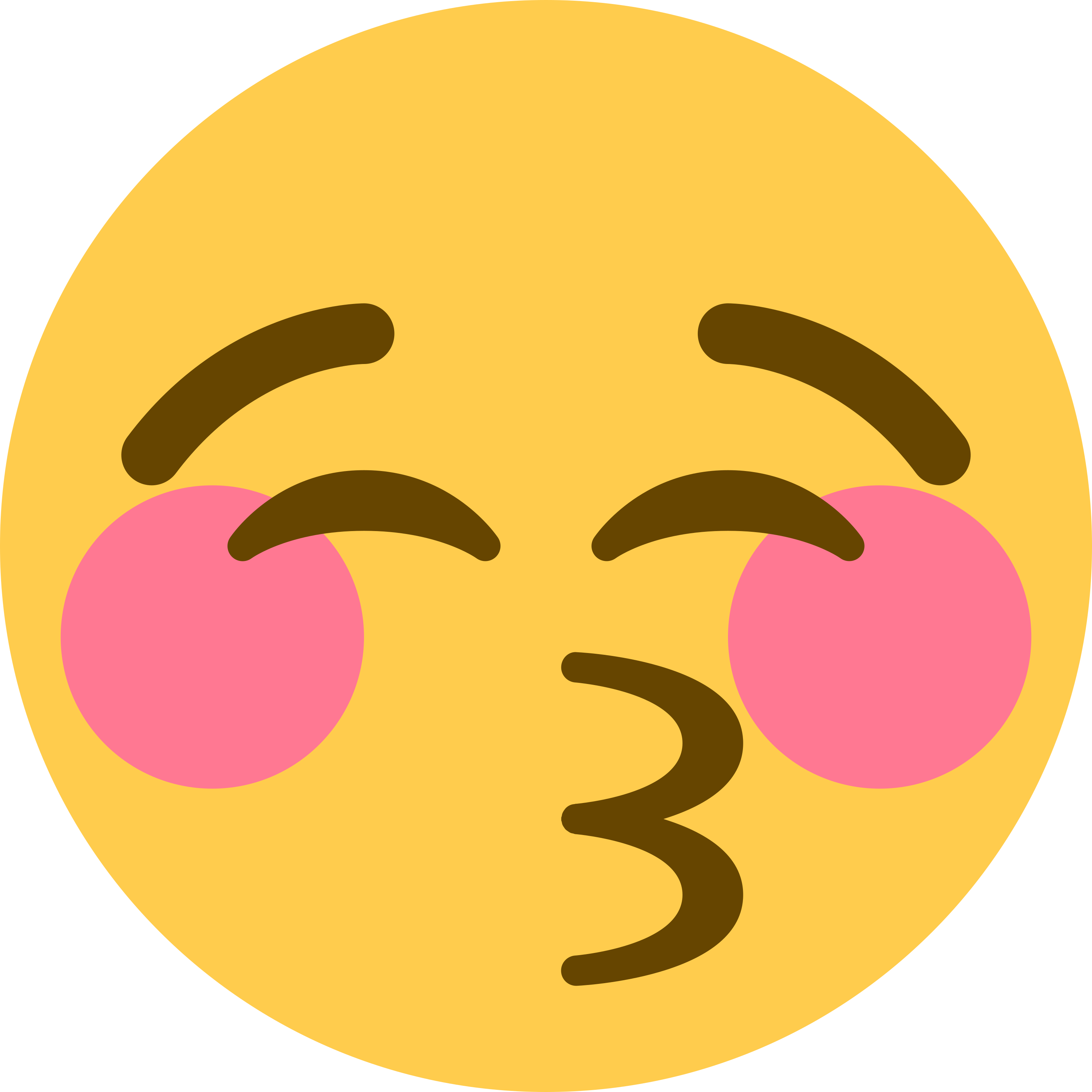 Kissing face with closed eyes emoji printed on golf balls