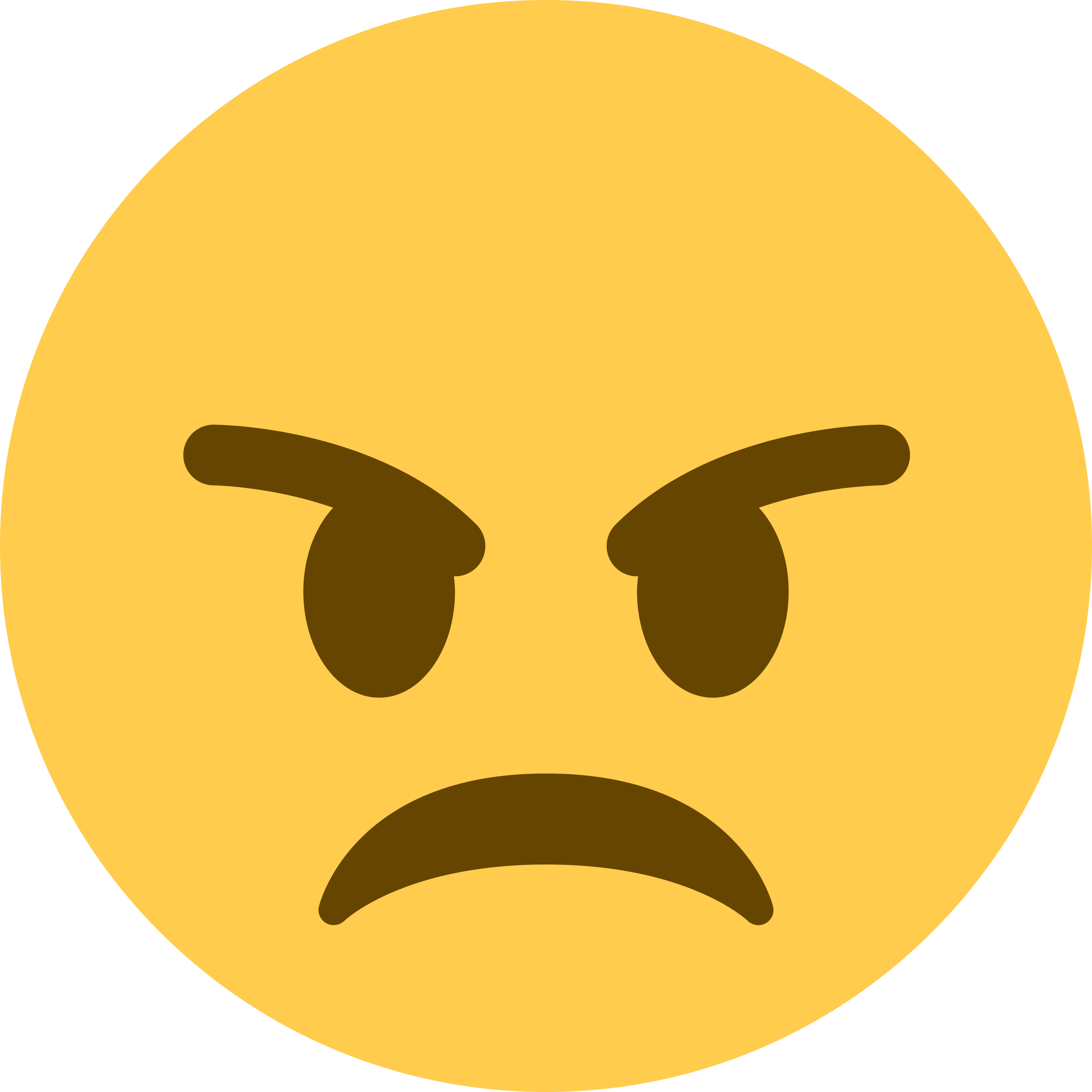Angry face emoji printed on golf balls