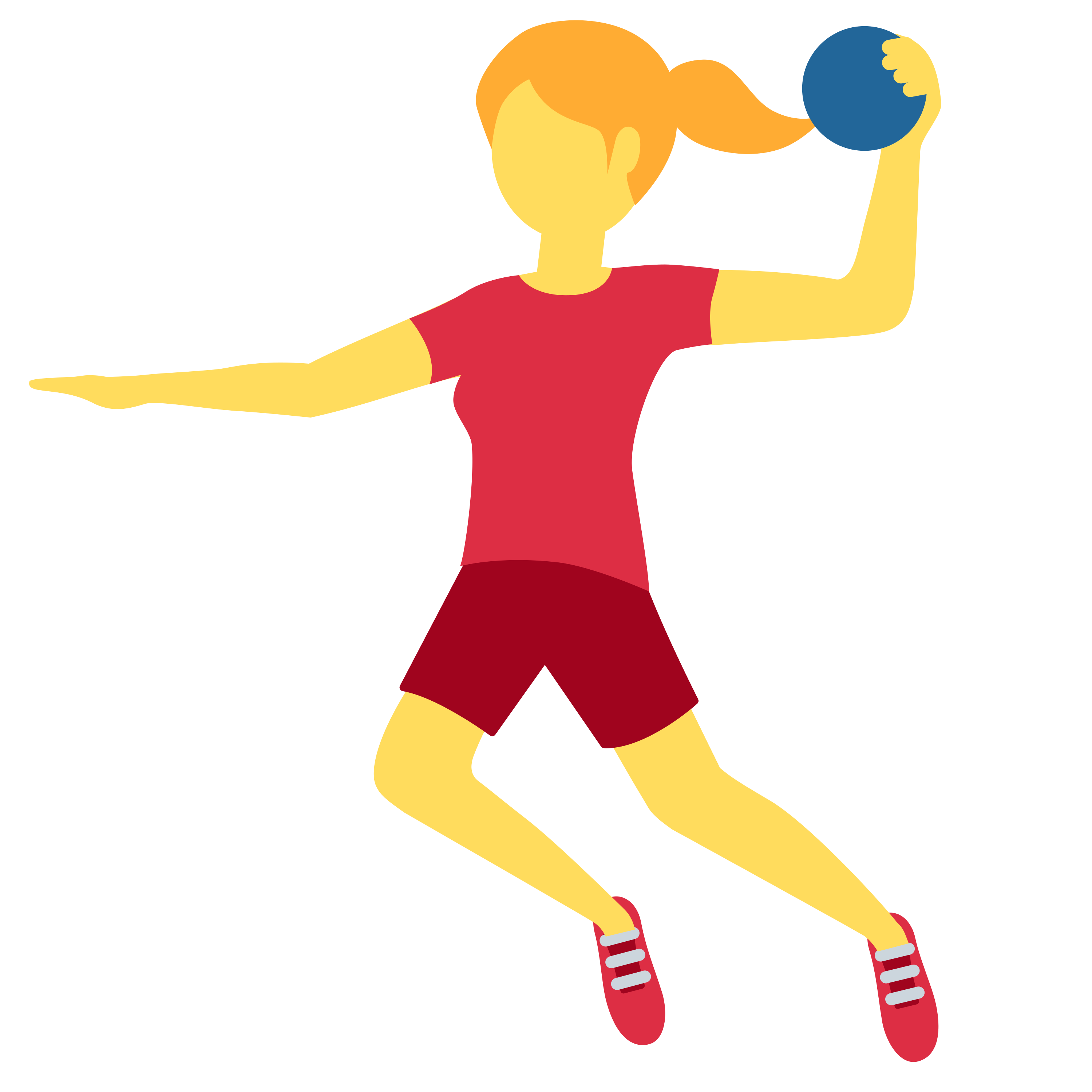 Woman playing handball ã®çµµæå ð€Ÿââïž ãããªã³ããã TaylorMade TP5 ãŽã«ãããŒã«