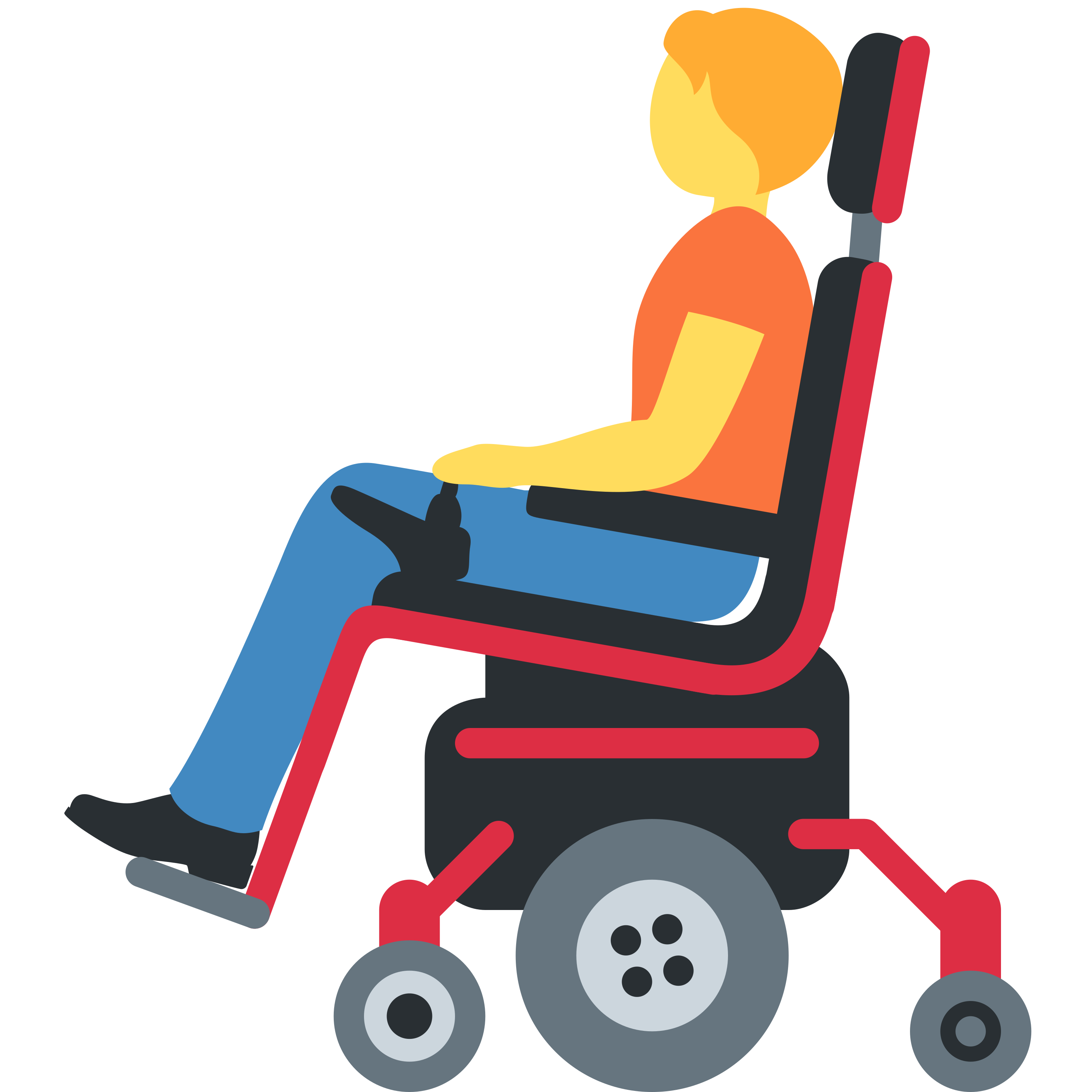 印有 Person in motorized wheelchair 表情符号 🧑🦼 的 TaylorMade TP5 高尔夫球
