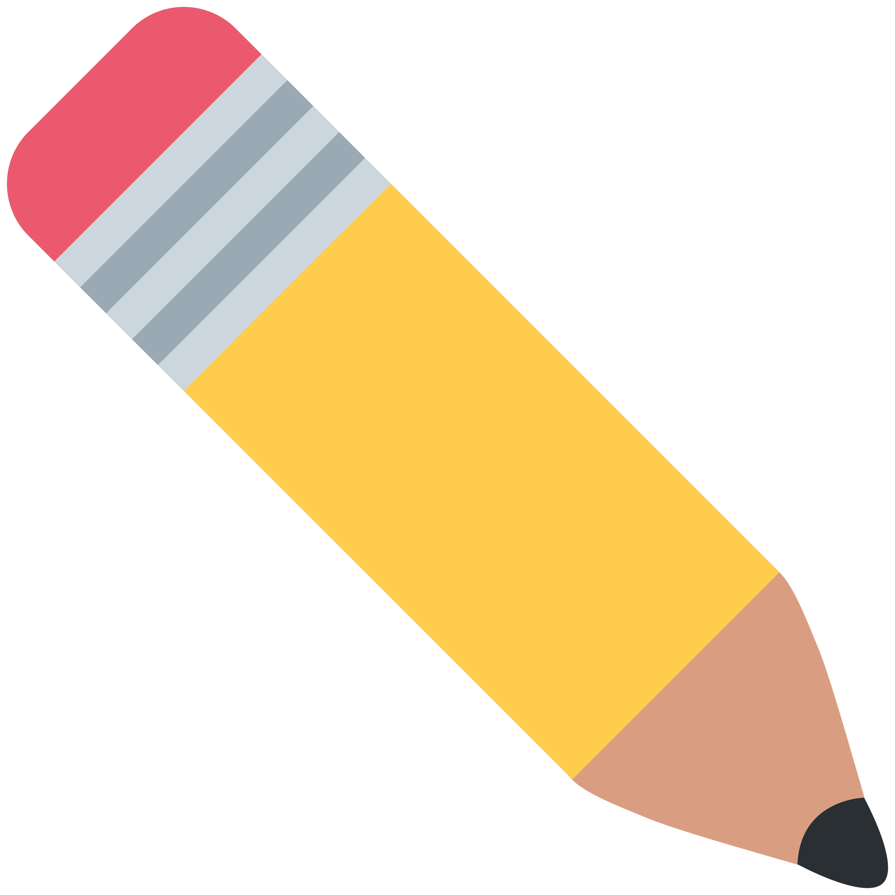 Pencil emoji printed on golf balls