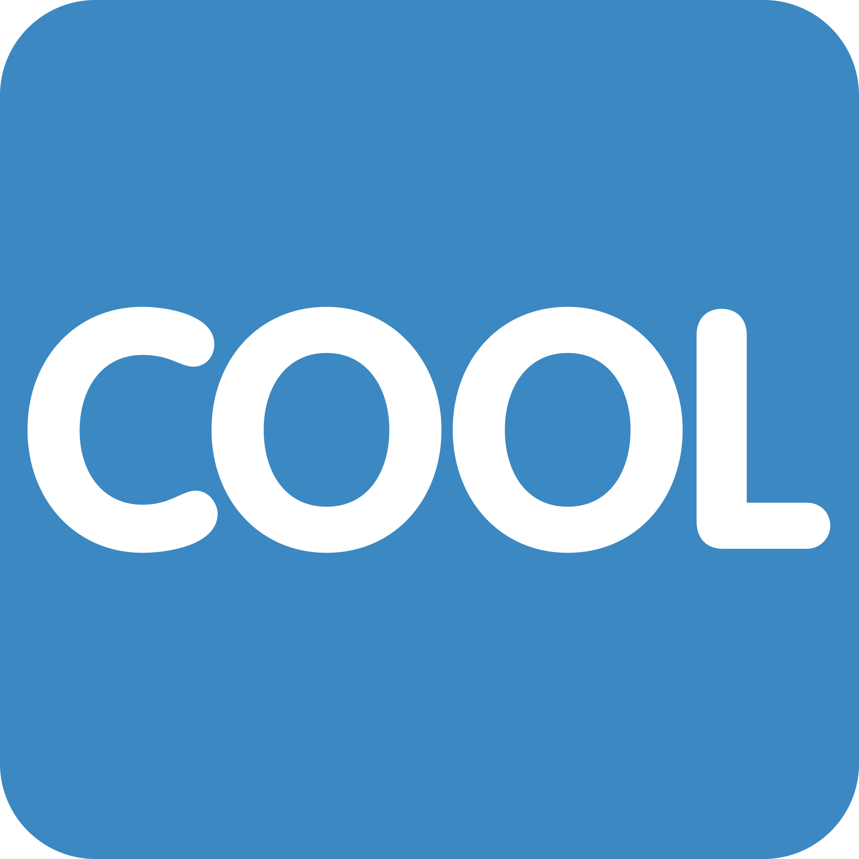 白い陶器のラテマグにプリントされた COOL button の絵文字 🆒
