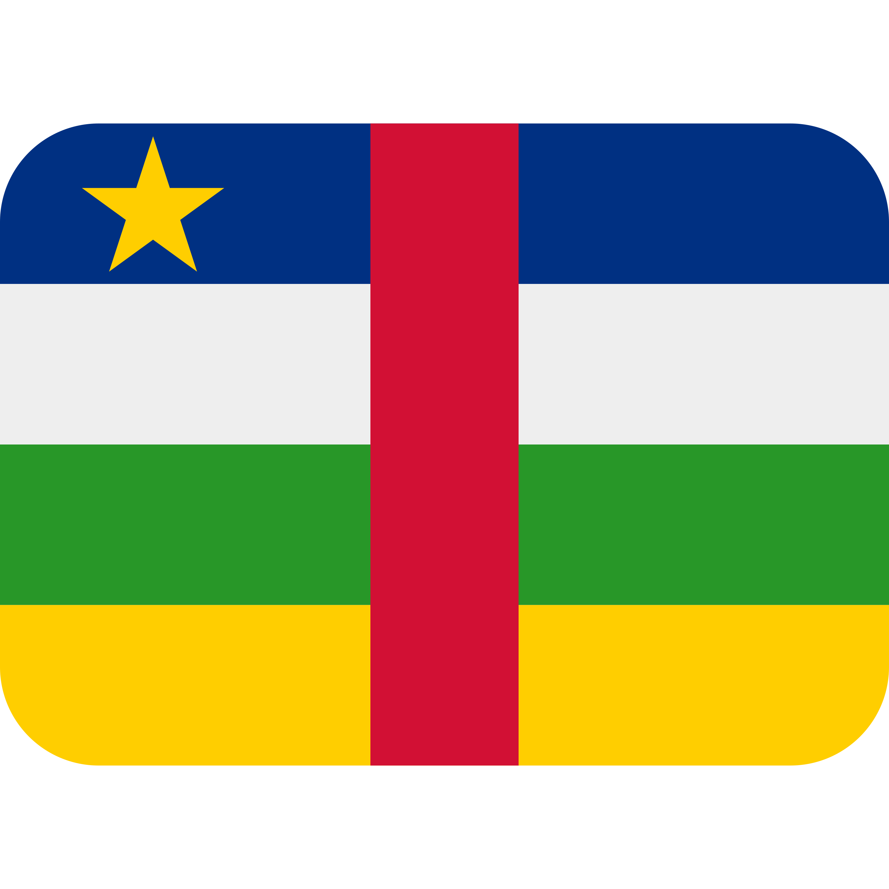 อิโมจิ Flag: Central African Republic 🇨🇫 พิมพ์บนแก้วลาเต้เซรามิกสีขาว