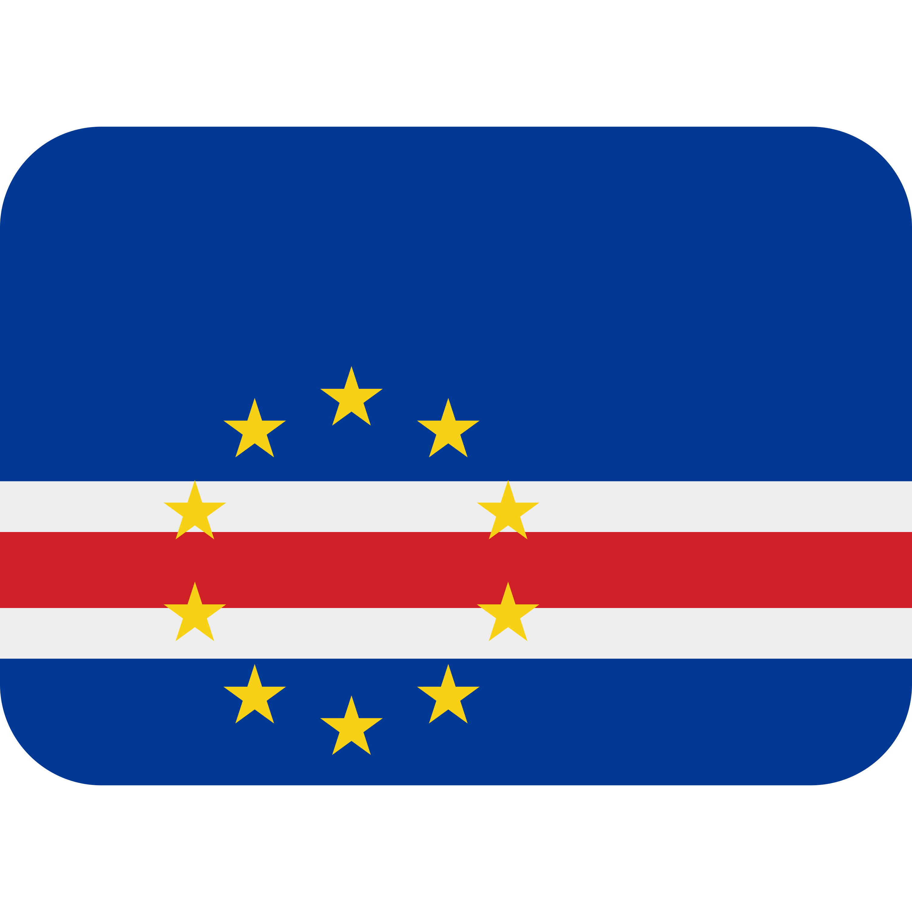 د Flag: Cape Verde ایموجي 🇨🇻 پر سپین سیرامیک لاته مګ چاپ شوې