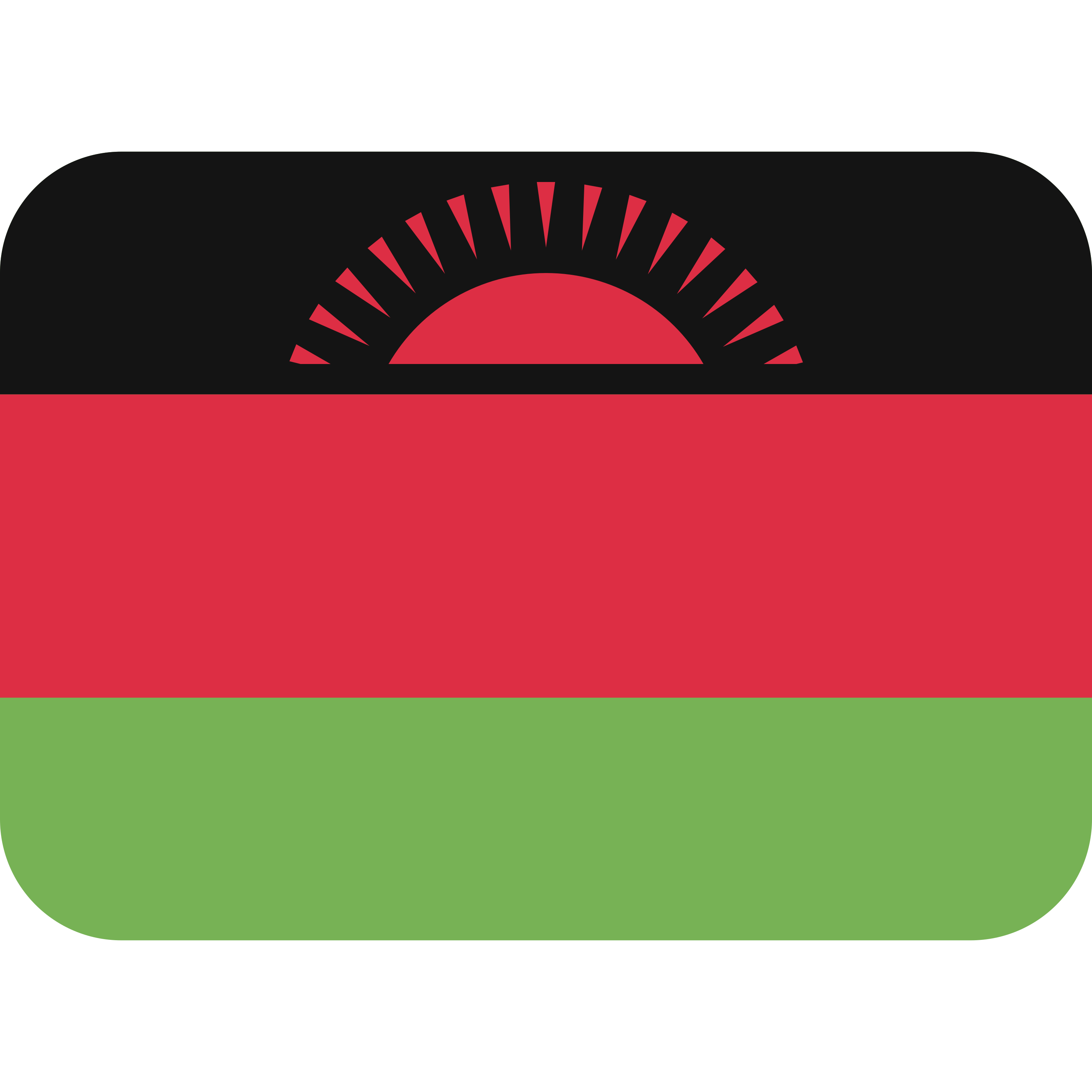 çœãé¶åšã®ã©ããã°ã«ããªã³ãããã Flag: Malawi ã®çµµæå ð²ðŒ