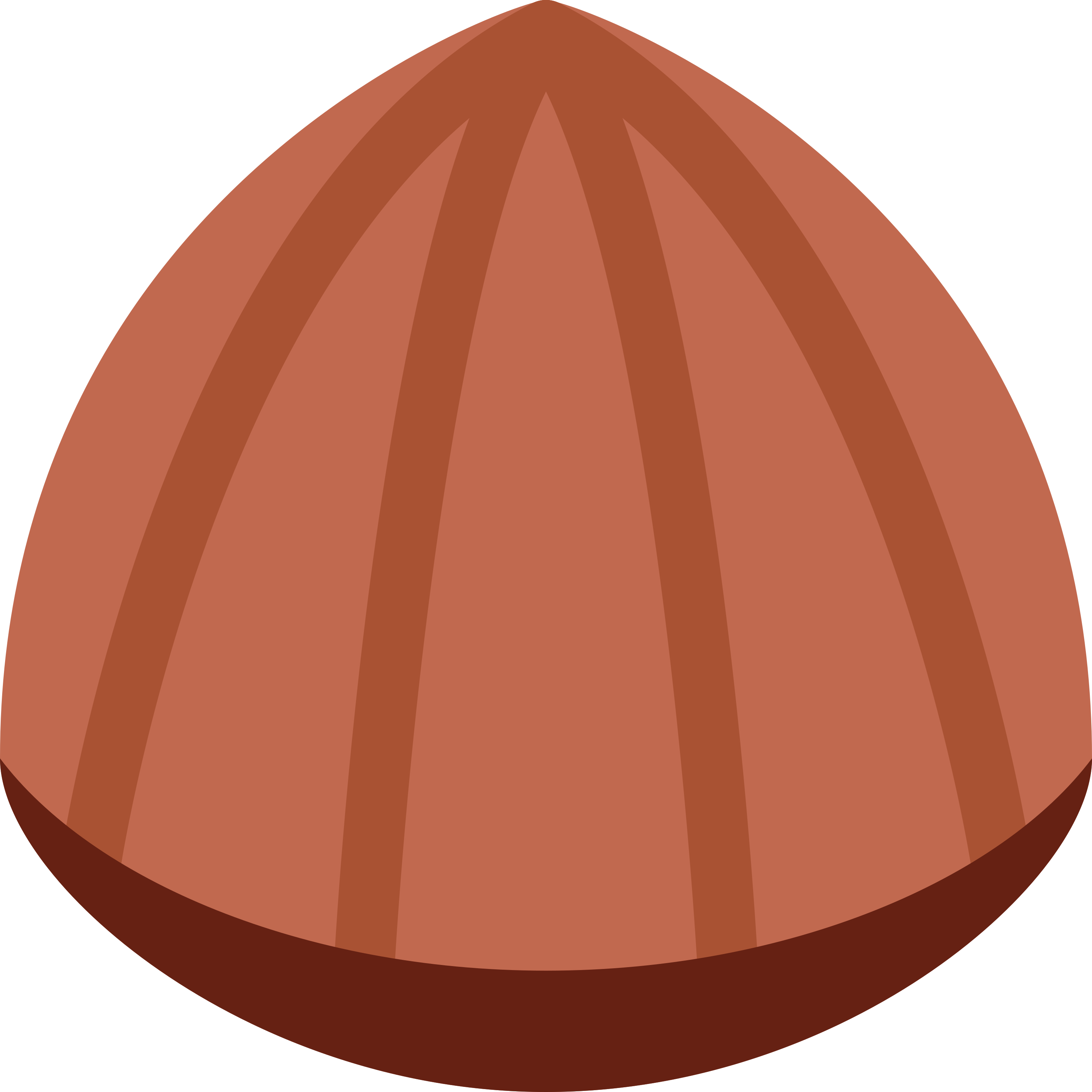 白い陶器のラテマグにプリントされた Chestnut の絵文字 🌰