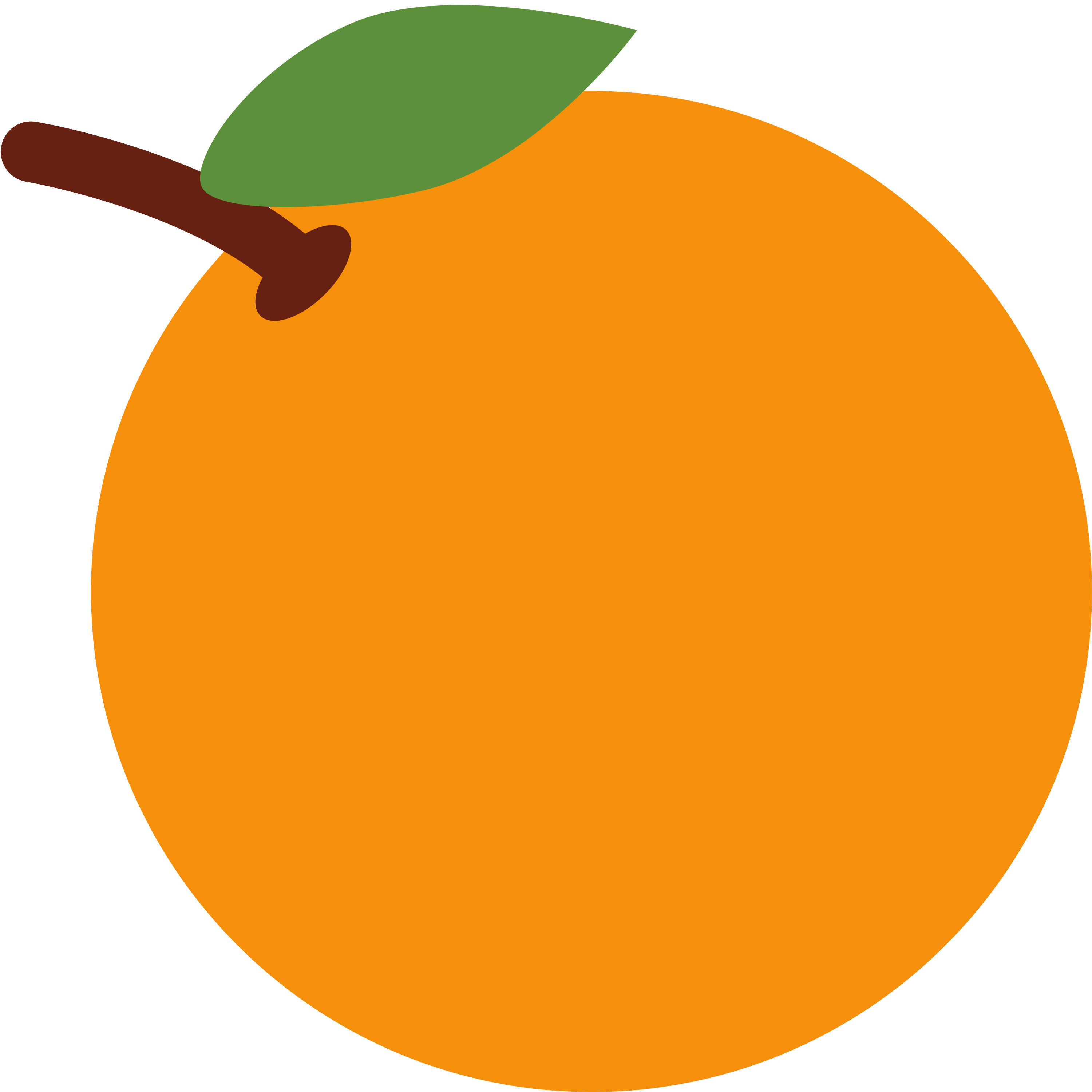 د Tangerine ایموجي 🍊 پر سپین سیرامیک لاته مګ چاپ شوې