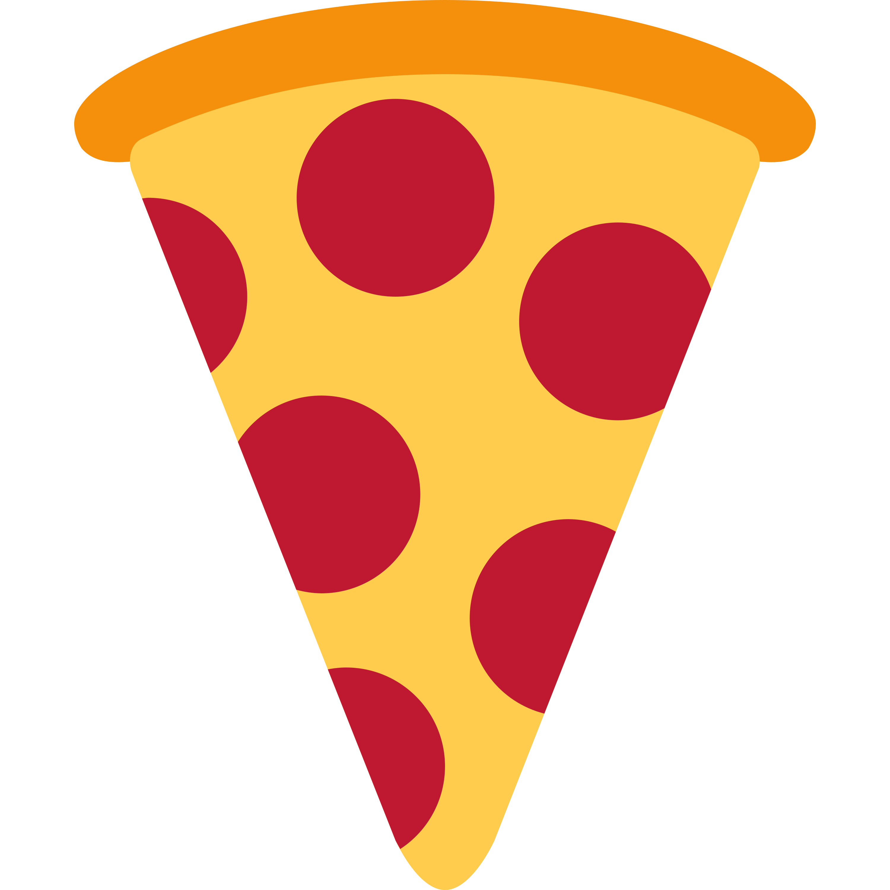 白い陶器のラテマグにプリントされた Pizza の絵文字 🍕