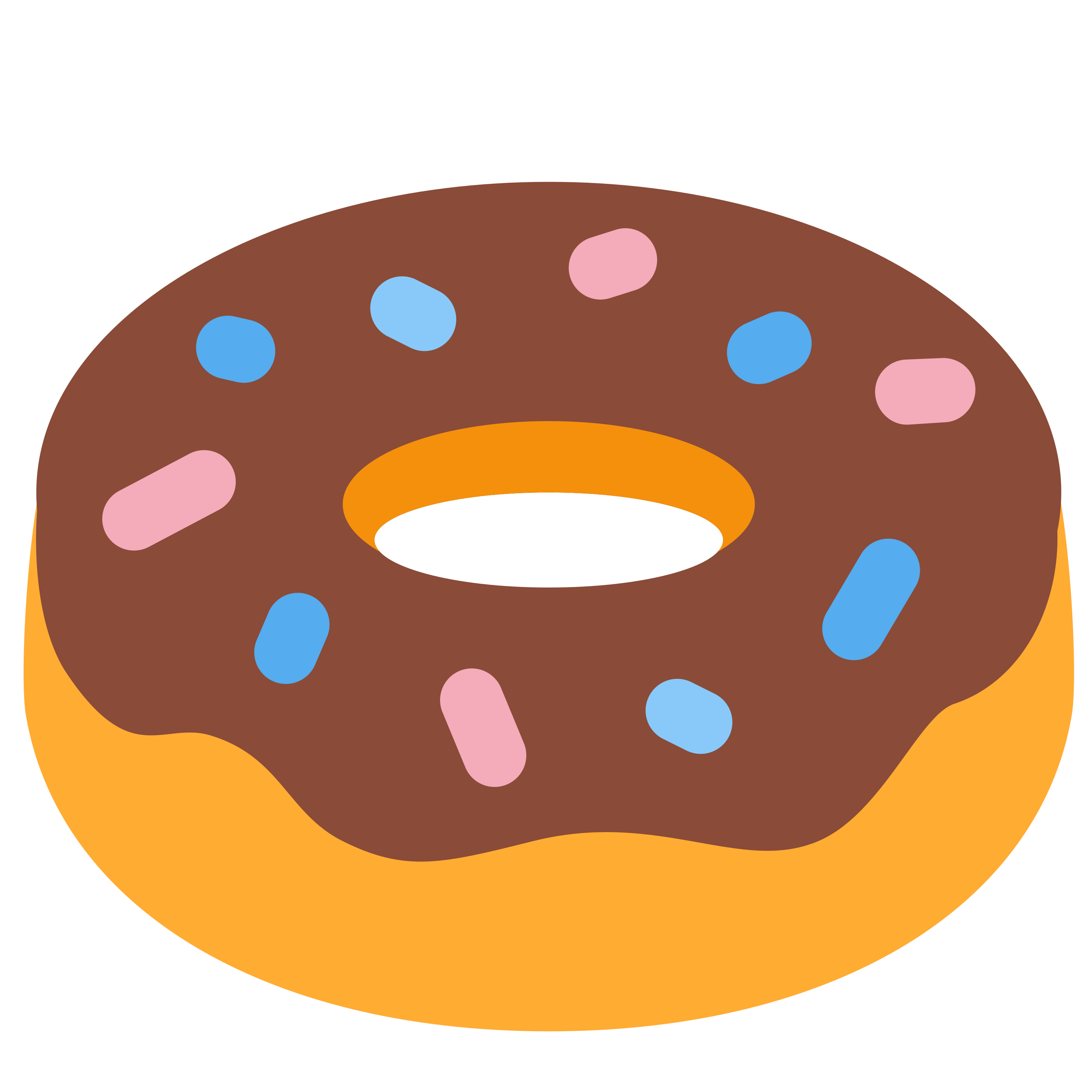 Doughnut emoji mug