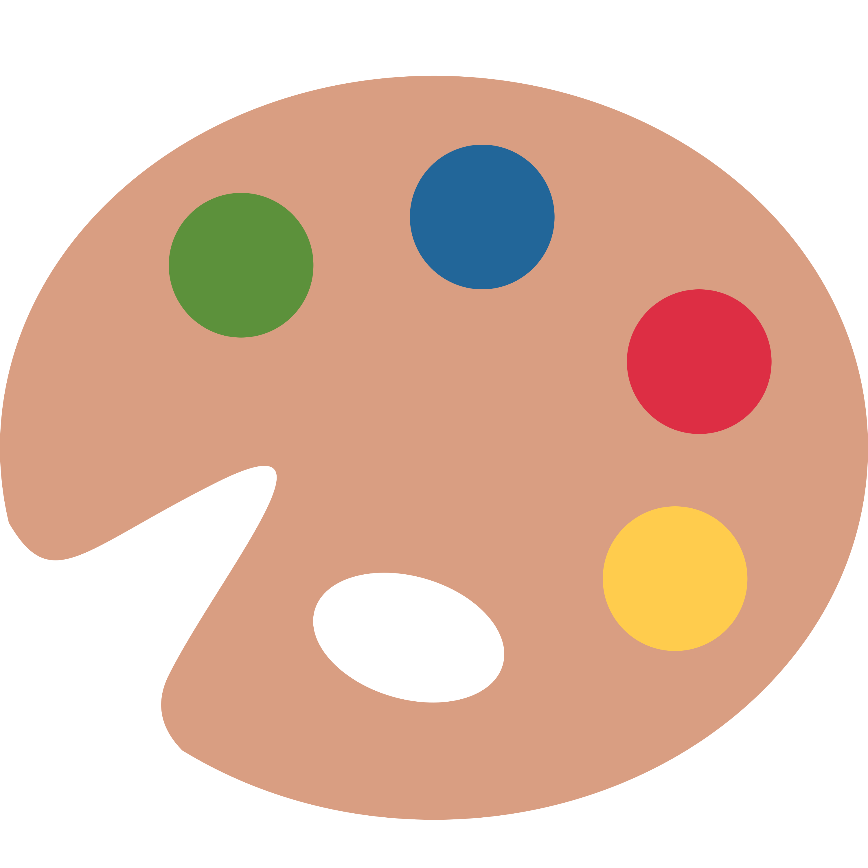د Artist palette ایموجي 🎨 پر سپین سیرامیک لاته مګ چاپ شوې