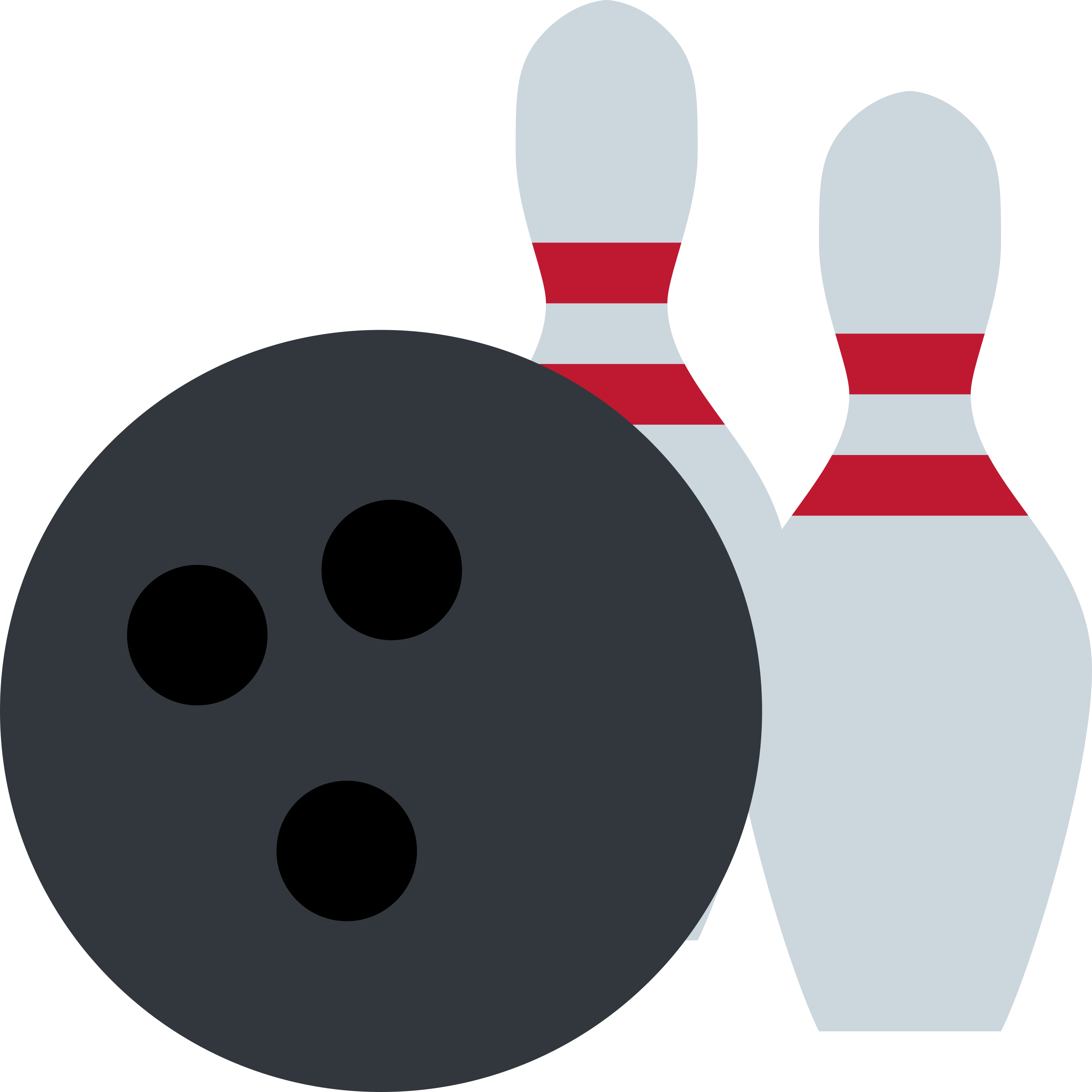 白い陶器のラテマグにプリントされた Bowling の絵文字 🎳
