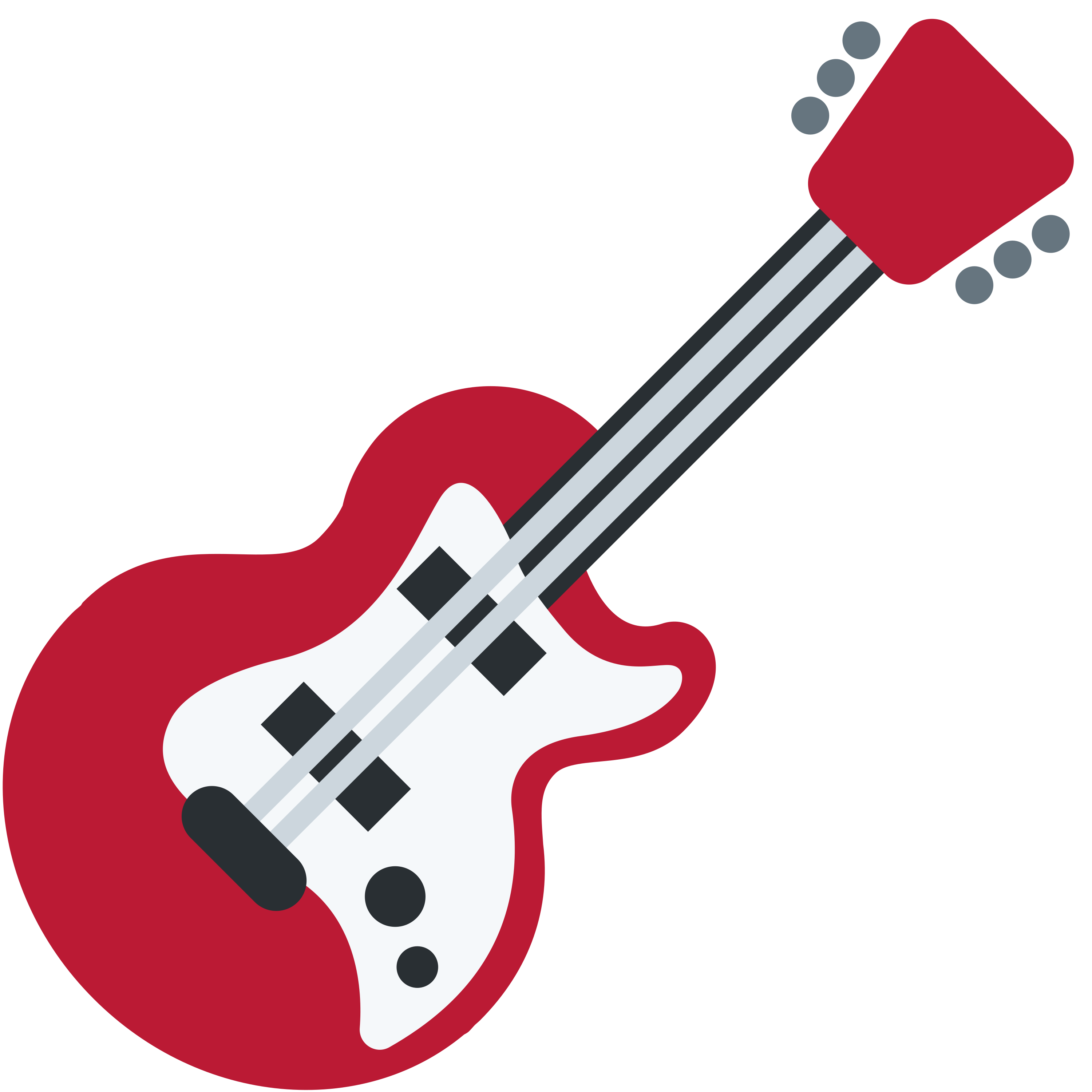 Guitar emoji mug
