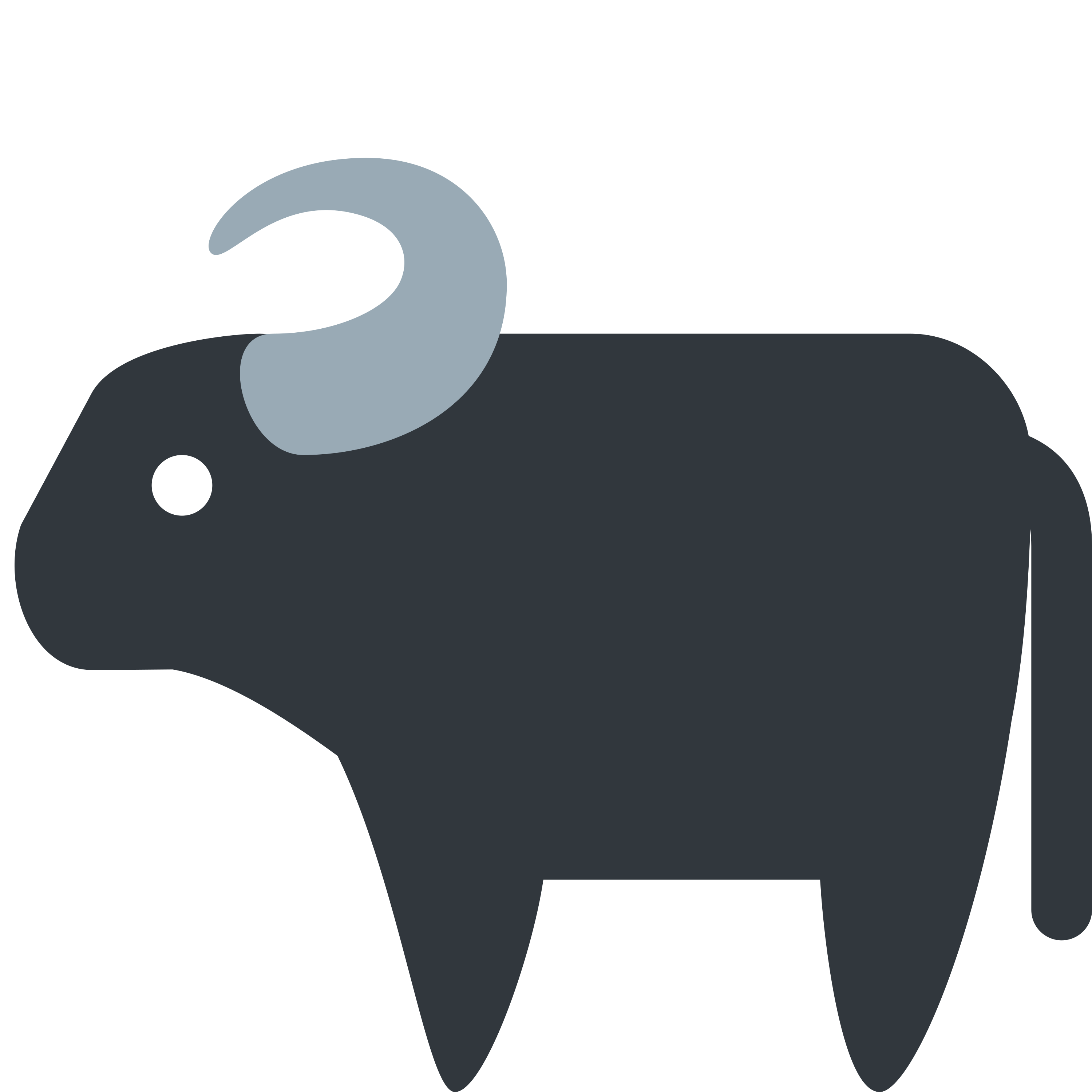 印在白色陶瓷拿铁杯上的 Water buffalo 表情符号 🐃