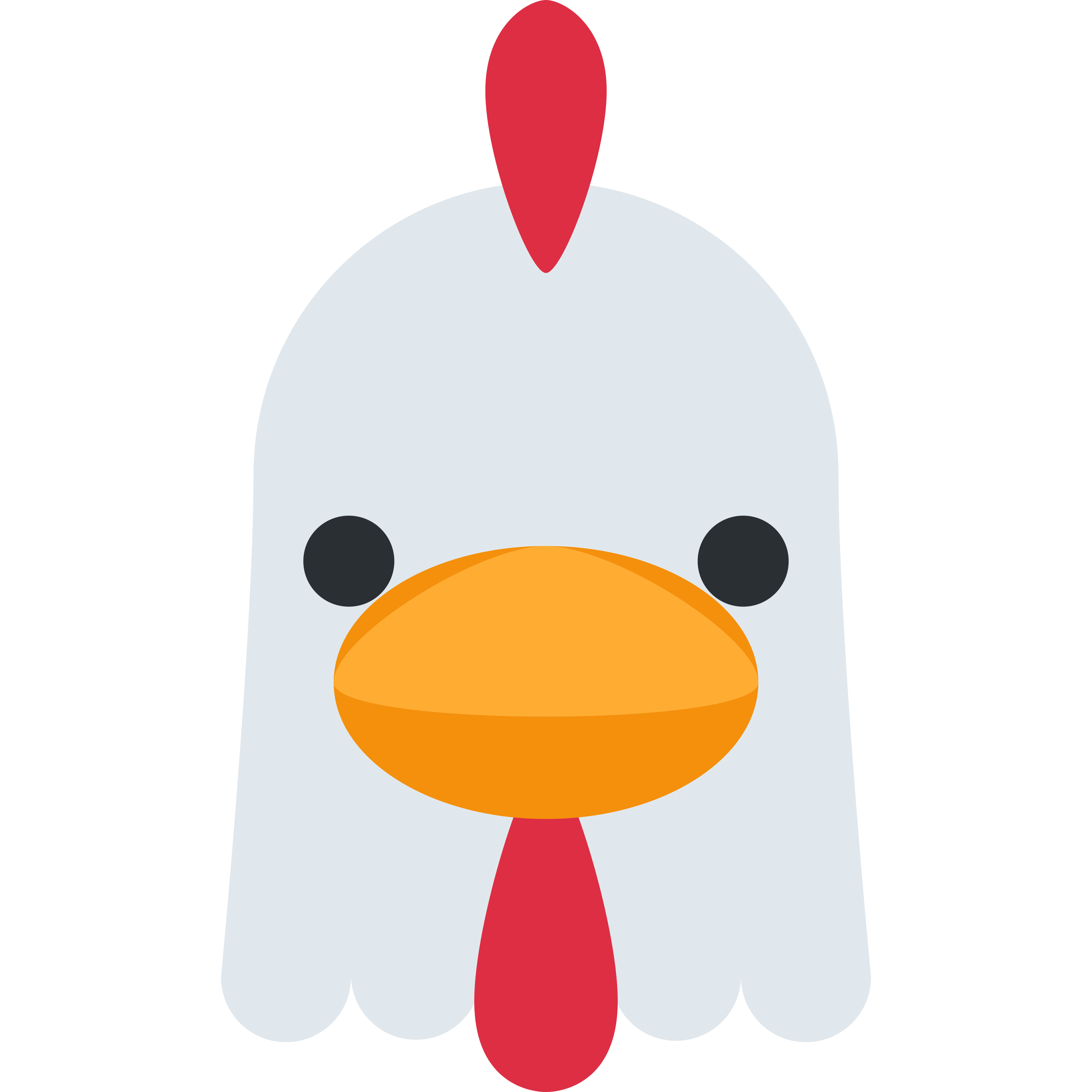Chicken emoji mug