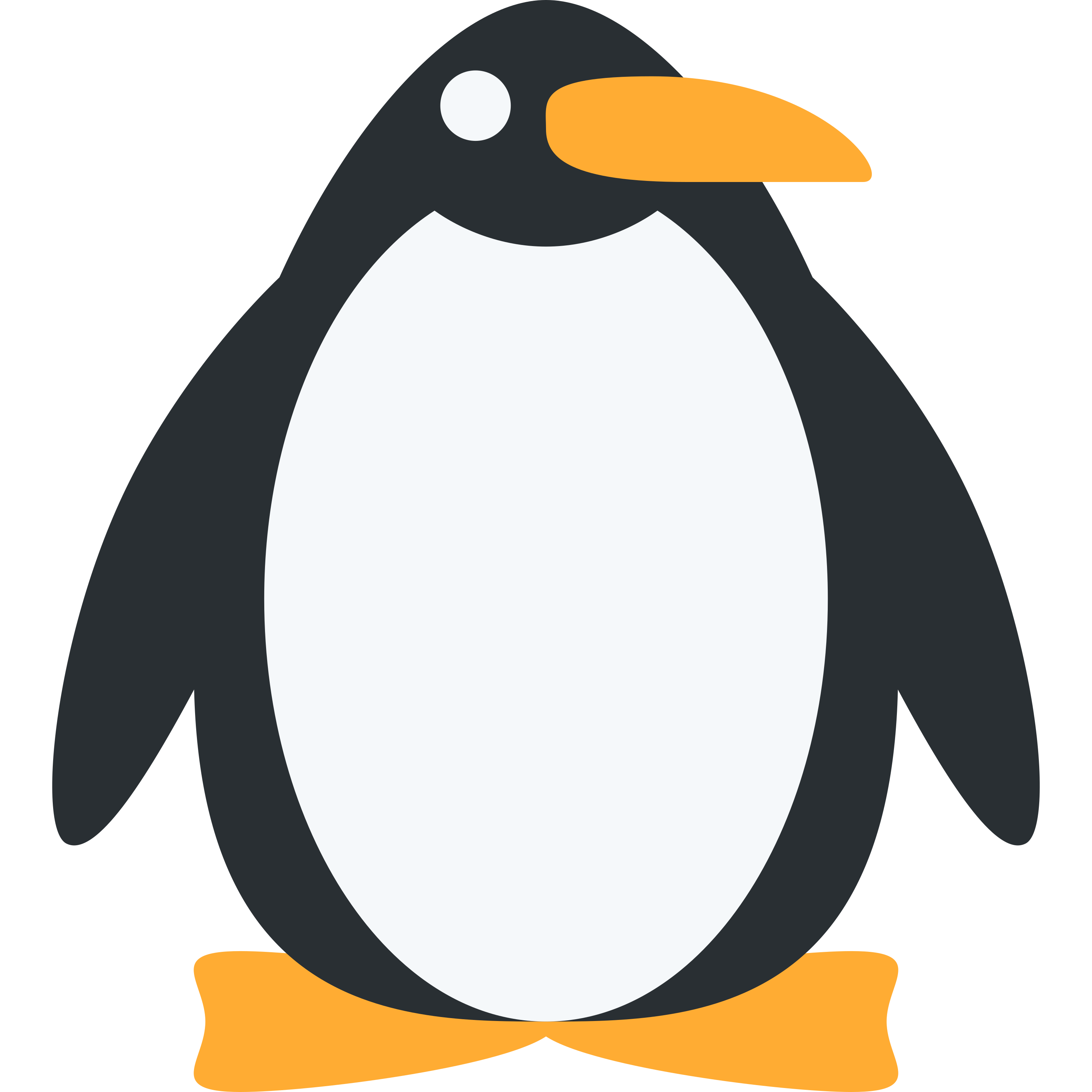 Penguin emoji mug
