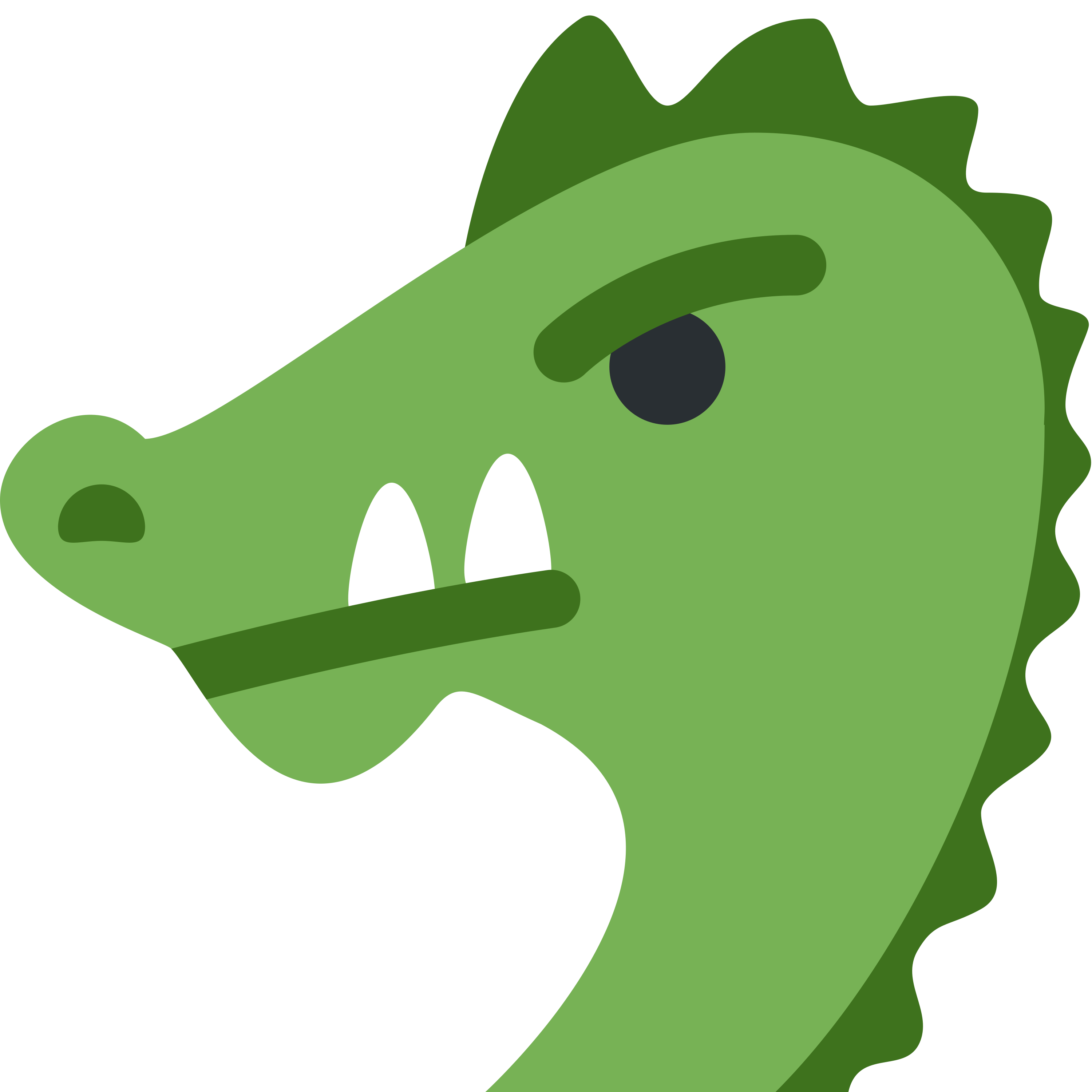 白い陶器のラテマグにプリントされた Dragon face の絵文字 🐲
