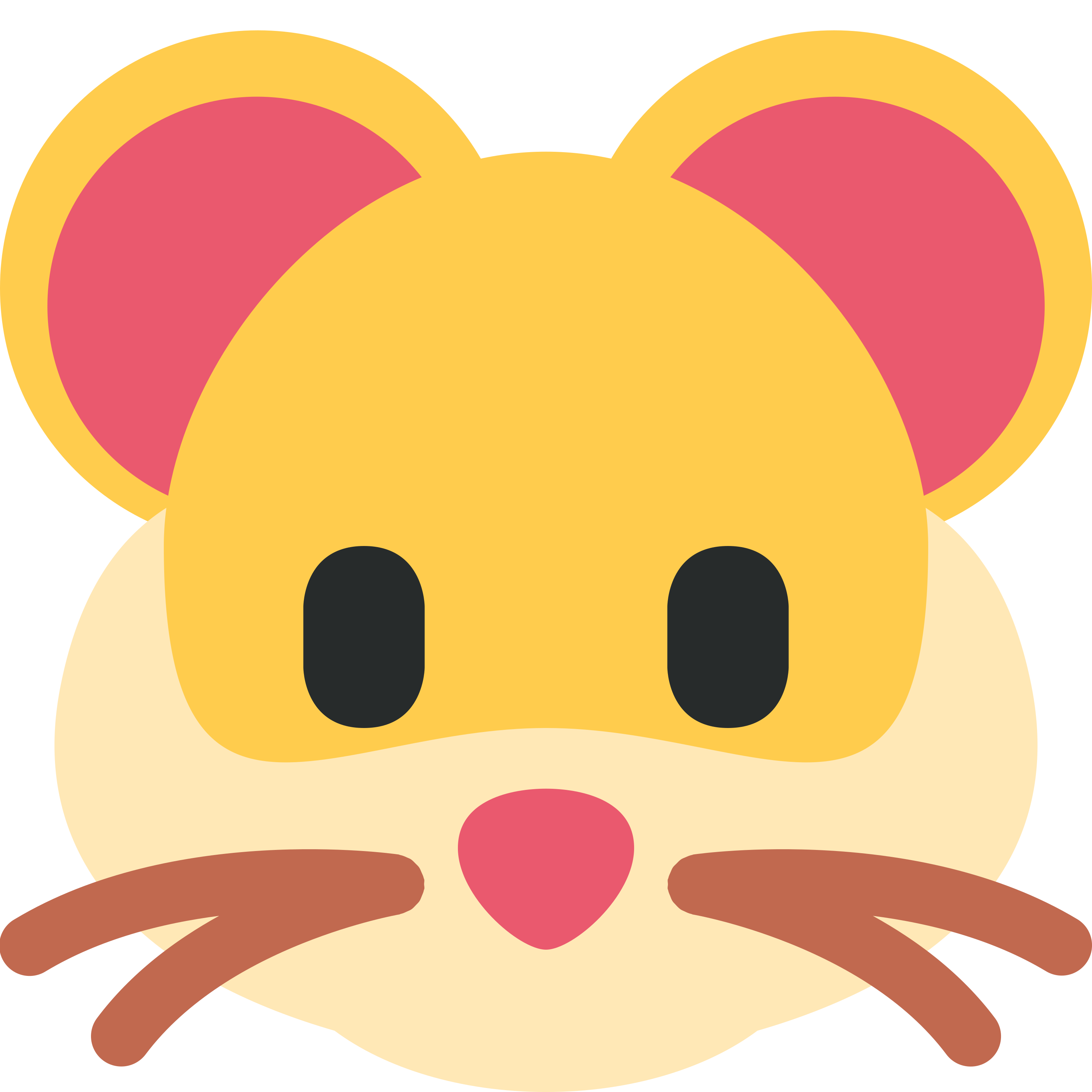 印在白色陶瓷拿铁杯上的 Hamster 表情符号 🐹