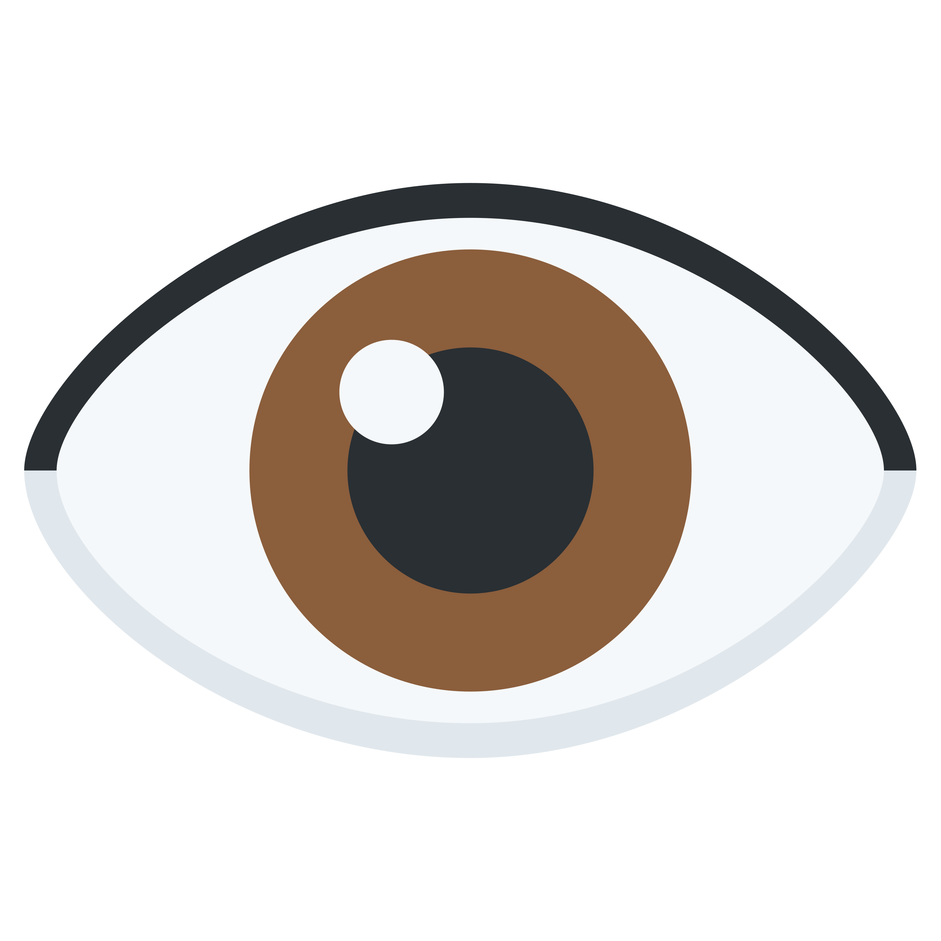 د Eye ایموجي 👁️ پر سپین سیرامیک لاته مګ چاپ شوې