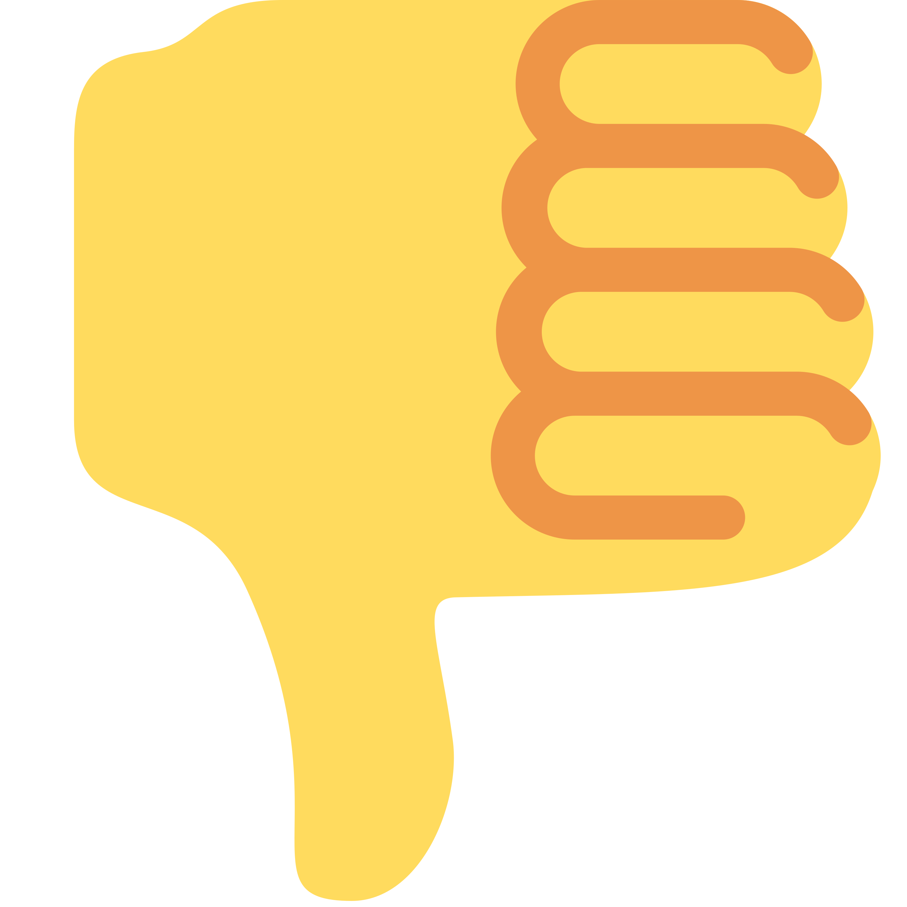 Thumbs down emoji mug
