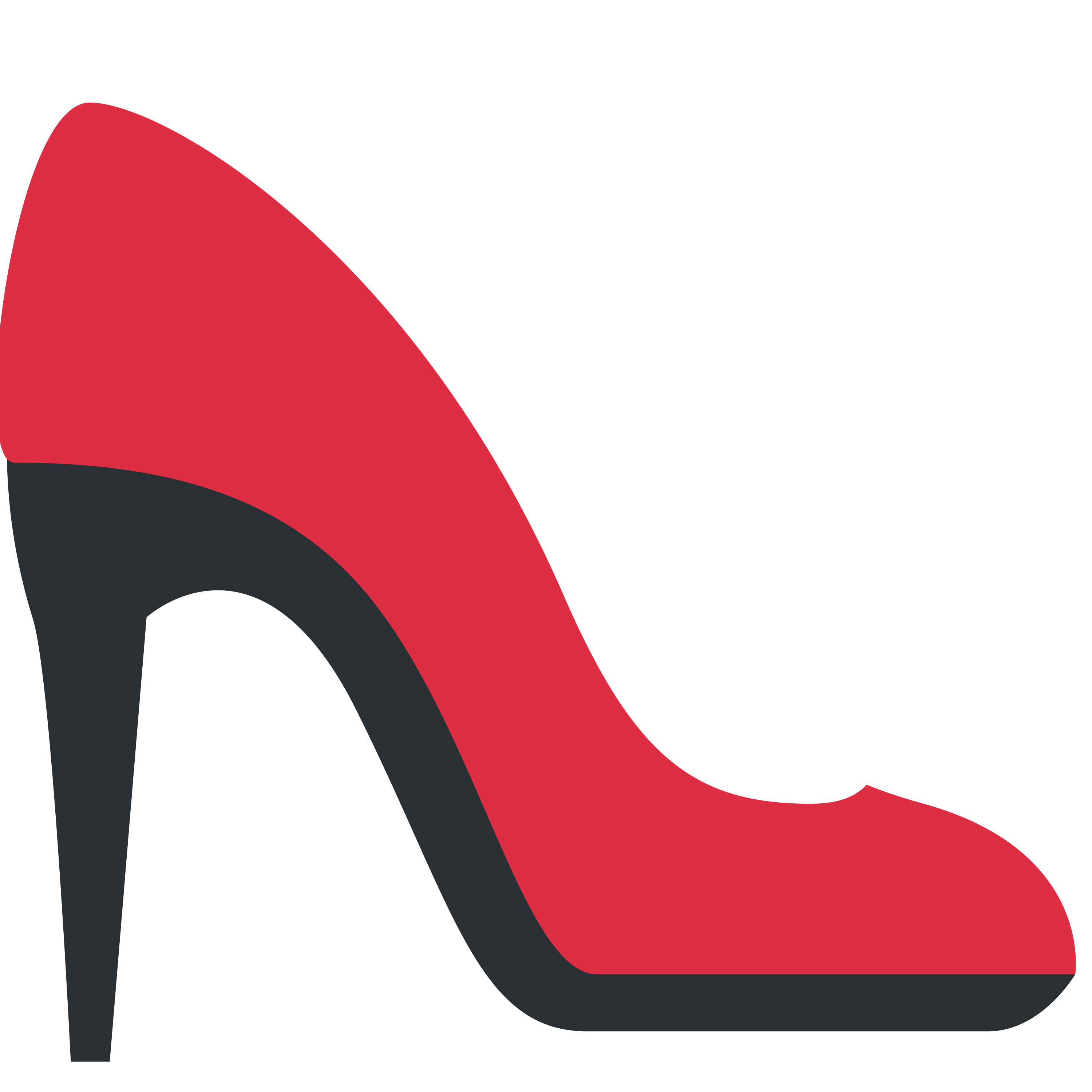 白い陶器のラテマグにプリントされた High-heeled shoe の絵文字 👠