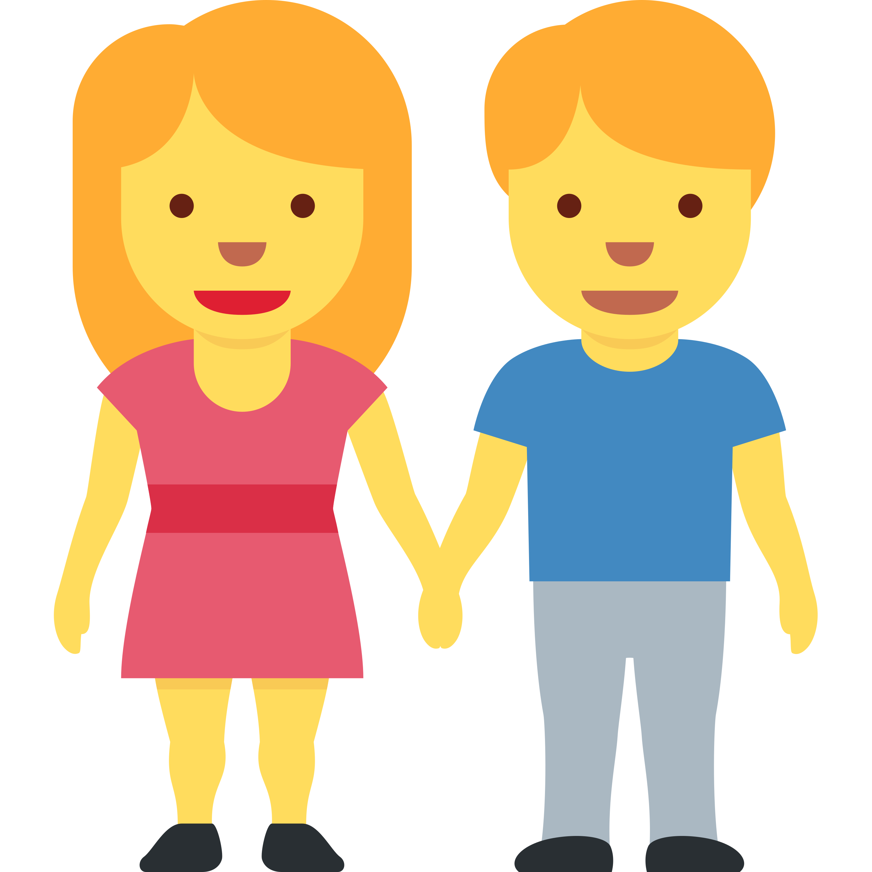 Woman and man holding hands emoji mug