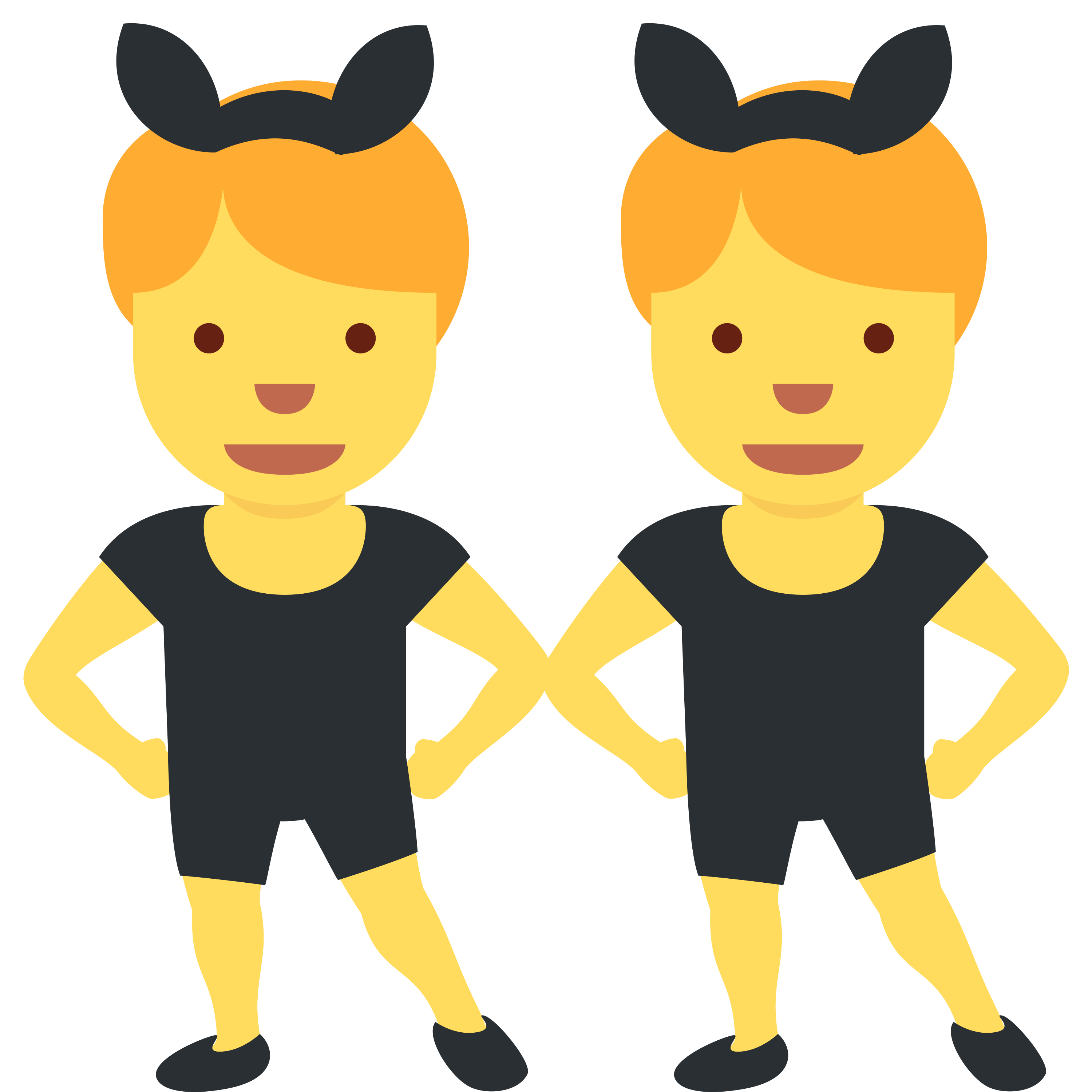 อิโมจิ Men with bunny ears 👯♂️ พิมพ์บนแก้วลาเต้เซรามิกสีขาว