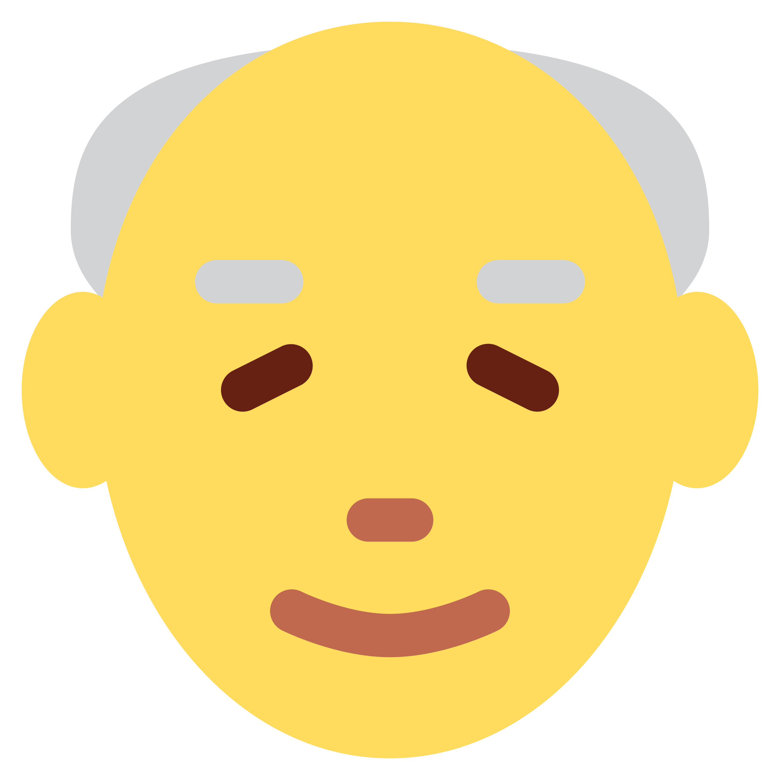 白い陶器のラテマグにプリントされた Old man の絵文字 👴