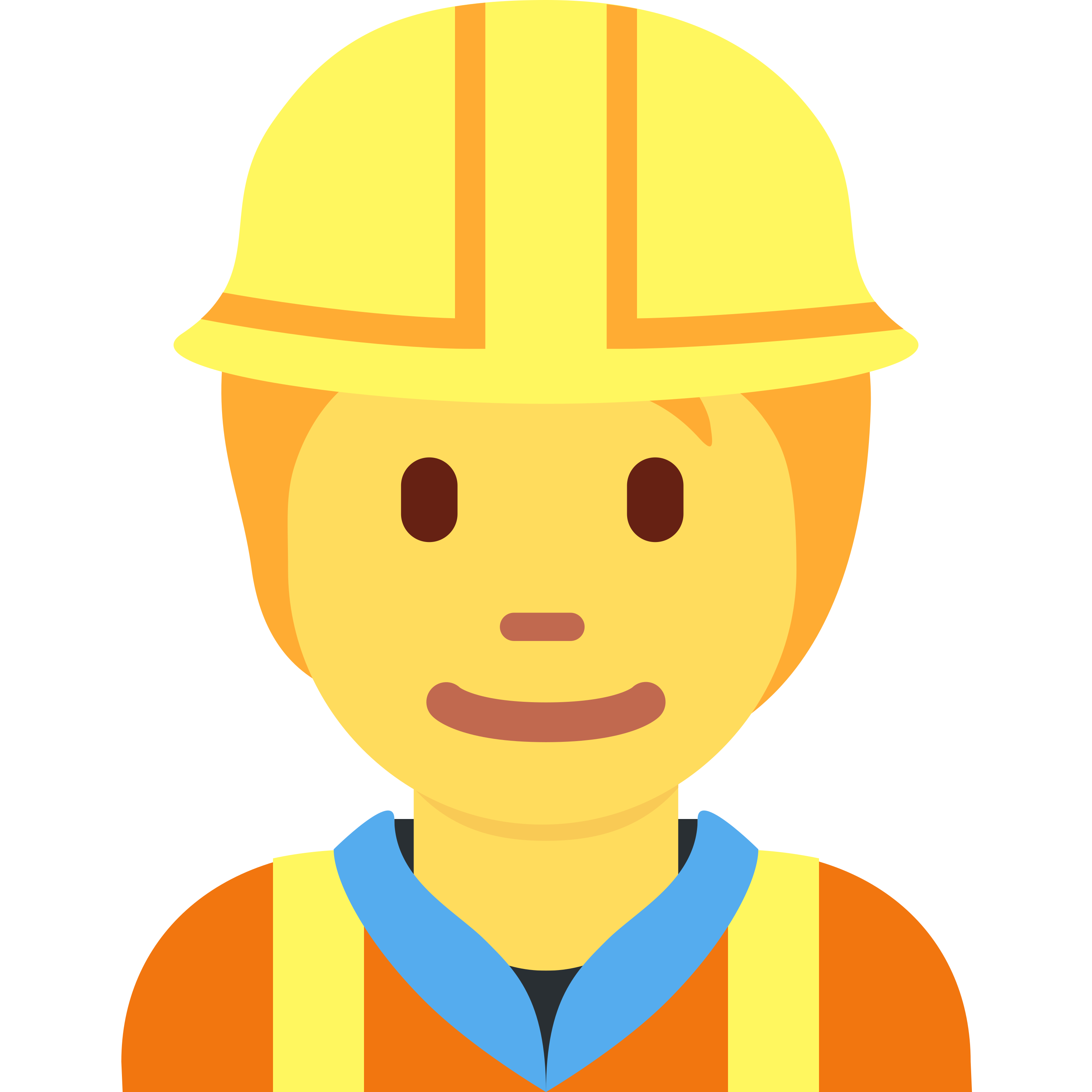د Construction worker ایموجي 👷 پر سپین سیرامیک لاته مګ چاپ شوې