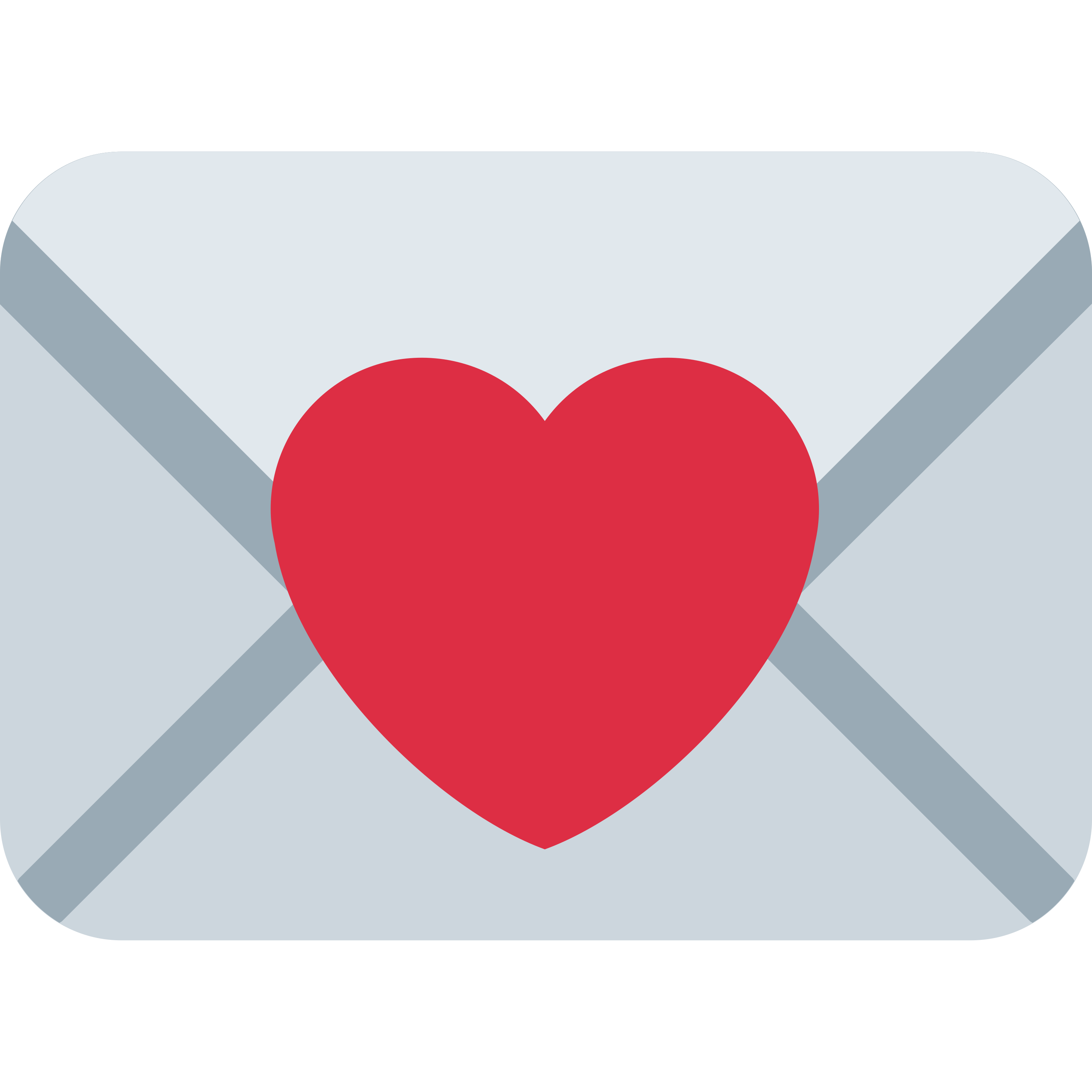 白い陶器のラテマグにプリントされた Love letter の絵文字 💌