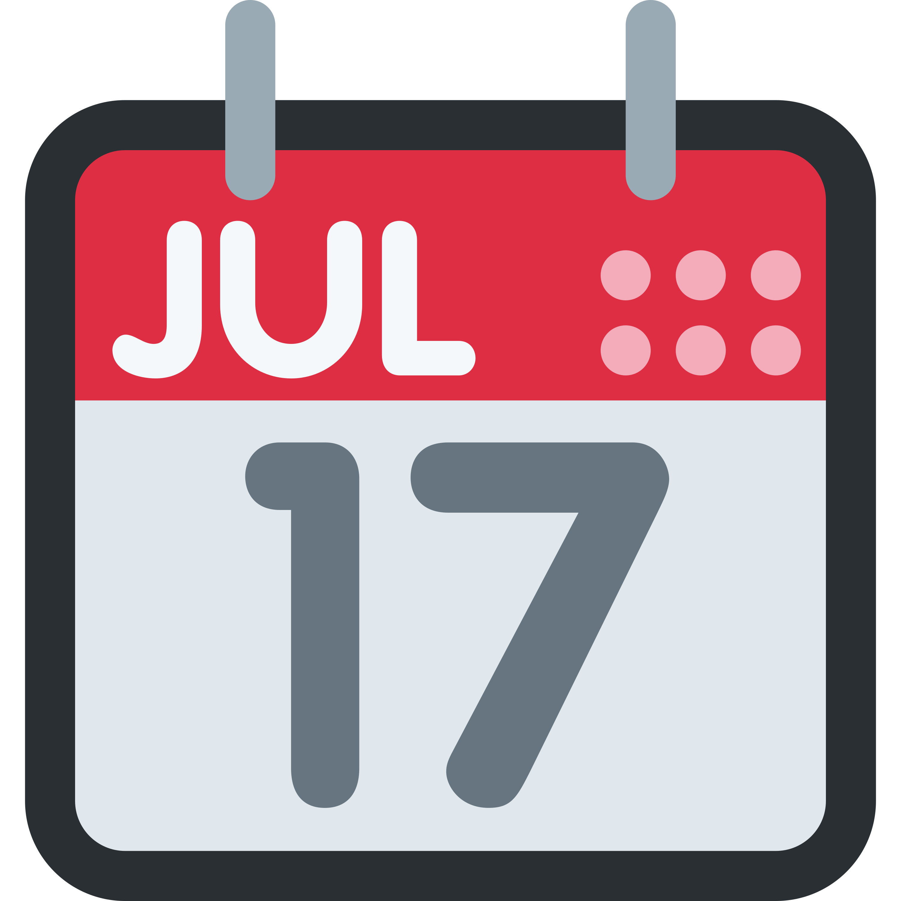 Tear-off calendar emoji mug