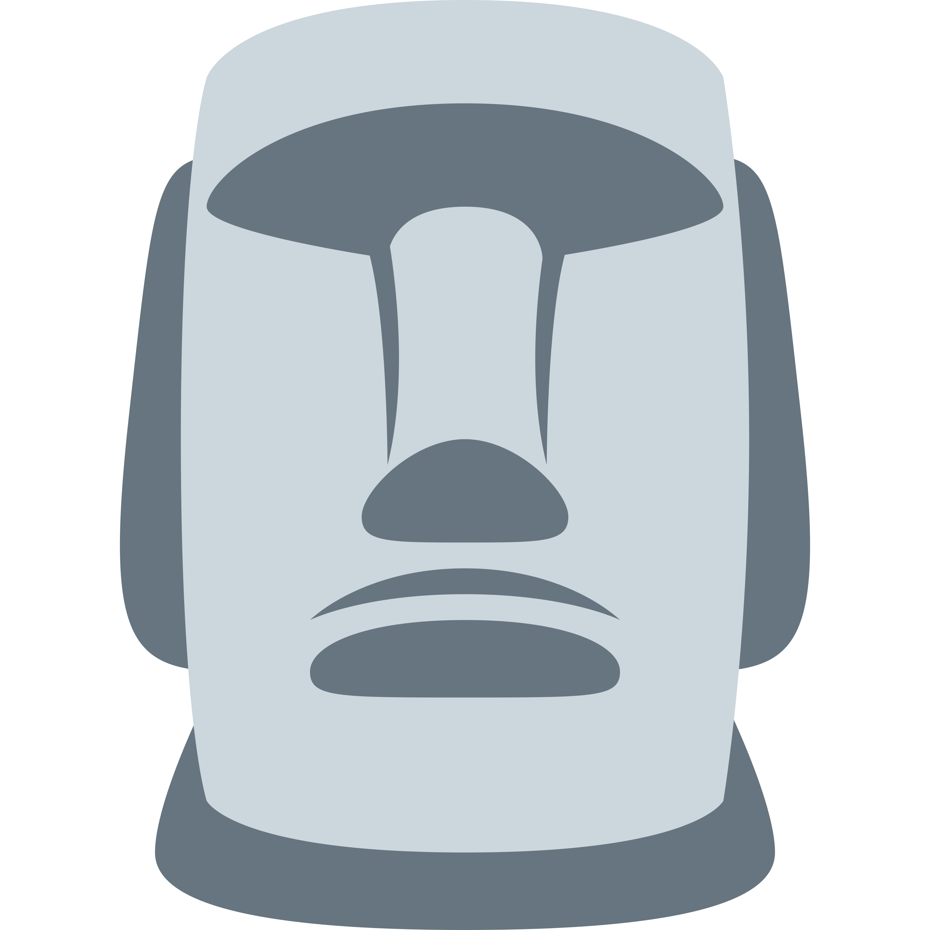 白い陶器のラテマグにプリントされた Moai の絵文字 🗿