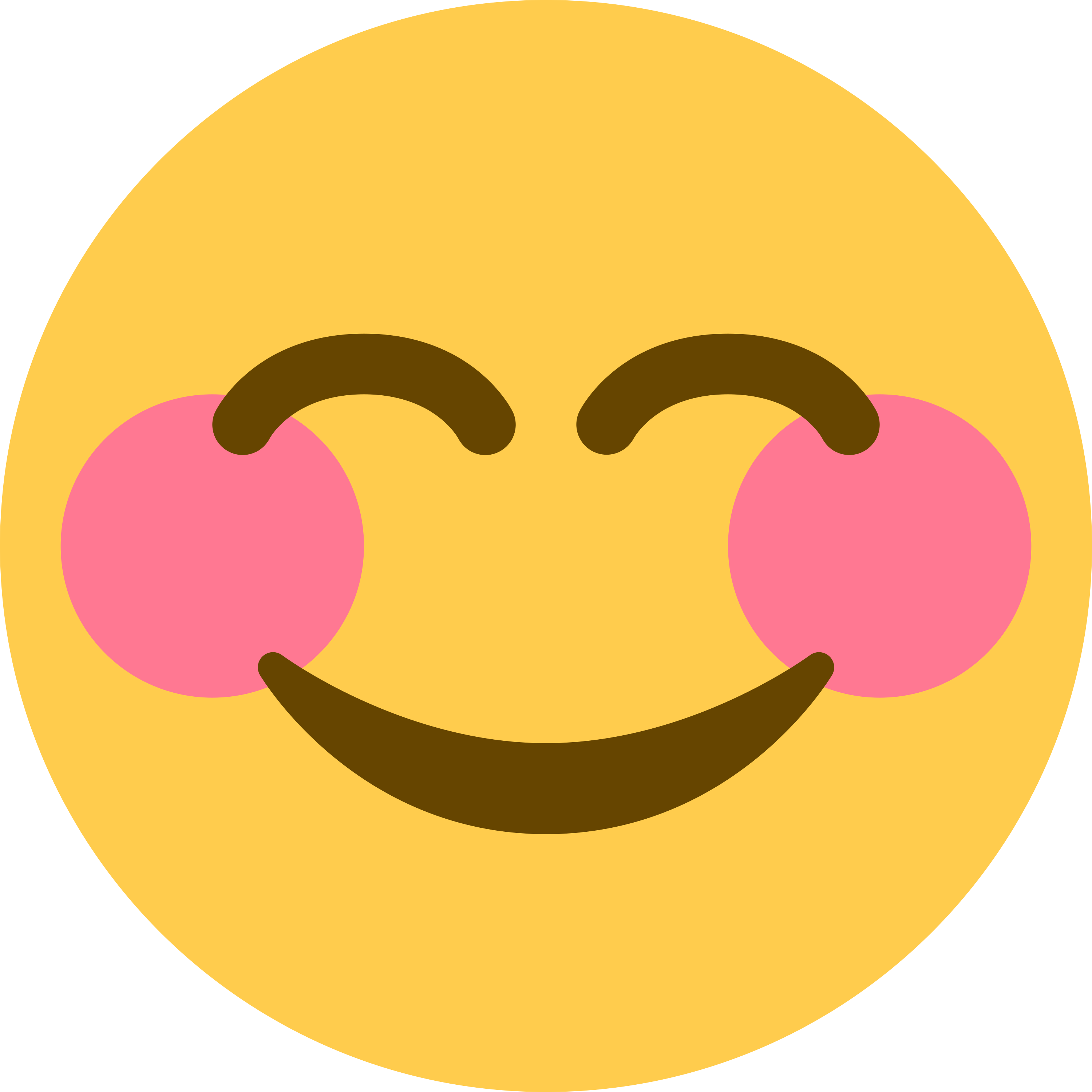 çœãé¶åšã®ã©ããã°ã«ããªã³ãããã Smiling face with smiling eyes ã®çµµæå ð