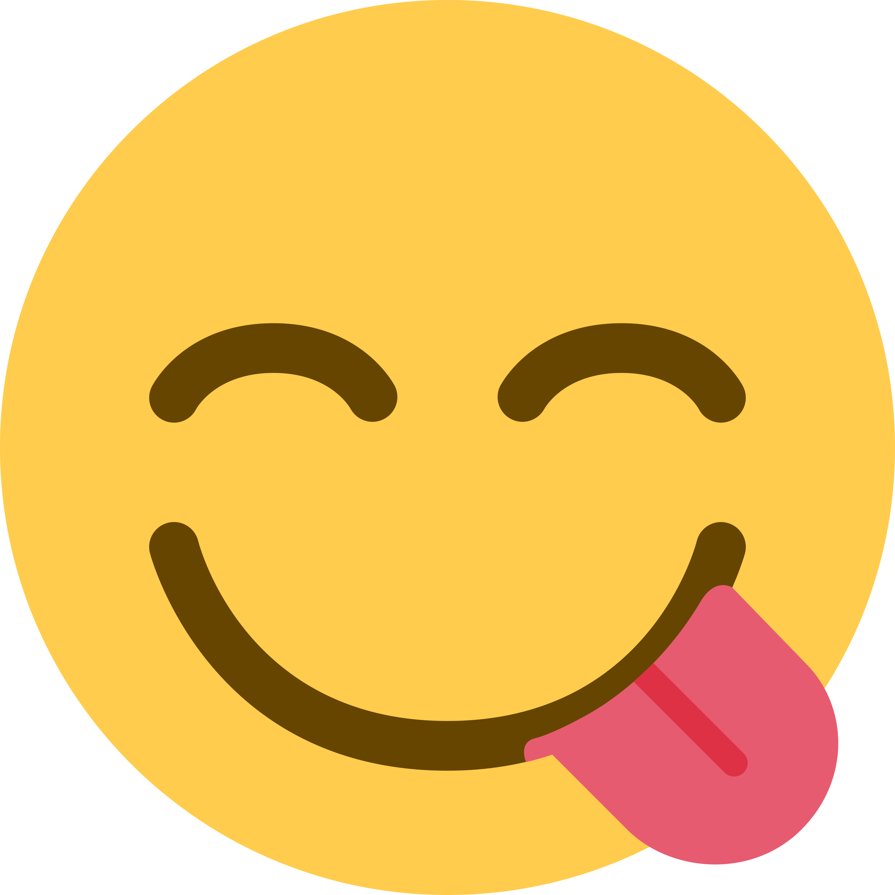 印在白色陶瓷拿铁杯上的 Face savoring food 表情符号 😋