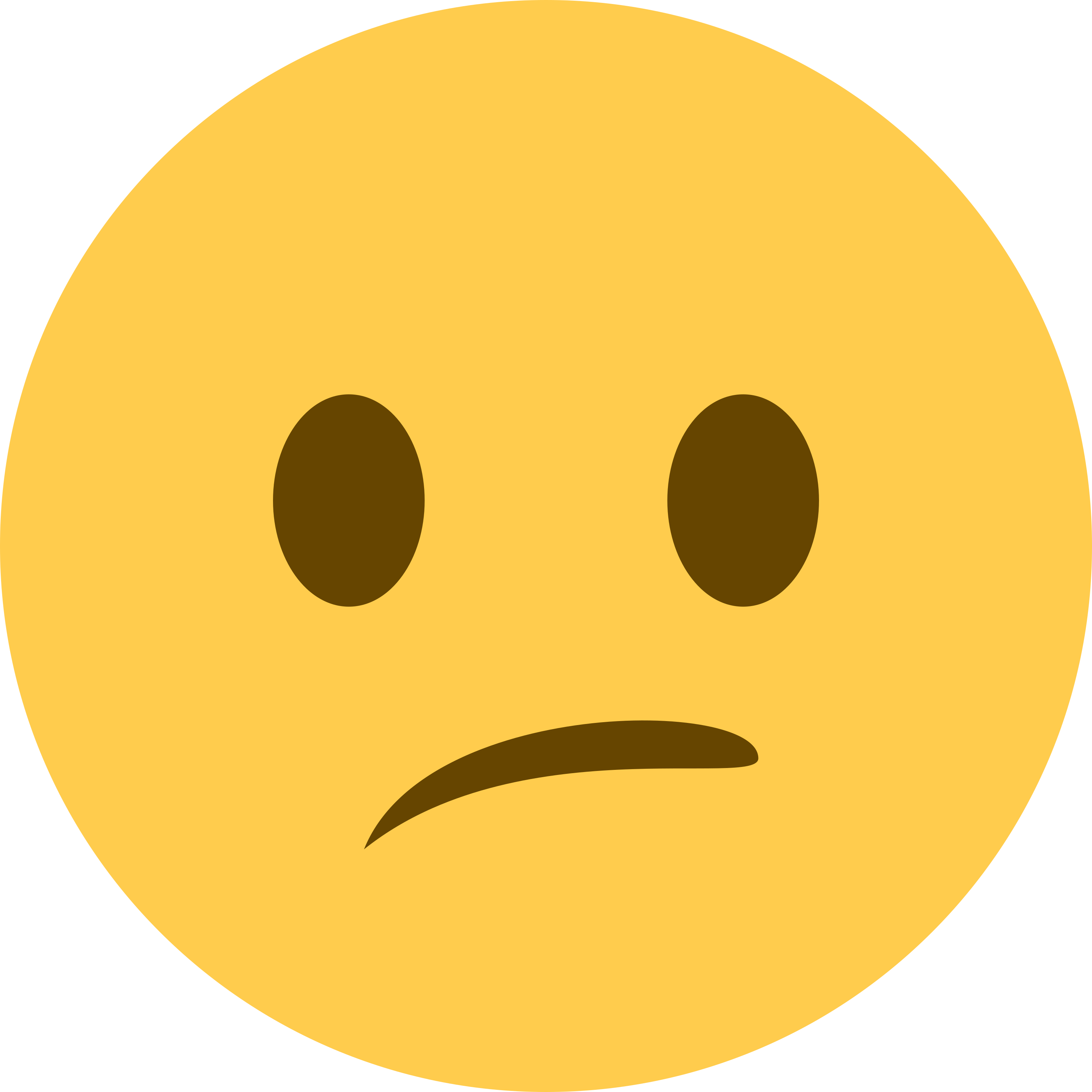 Confused face emoji mug