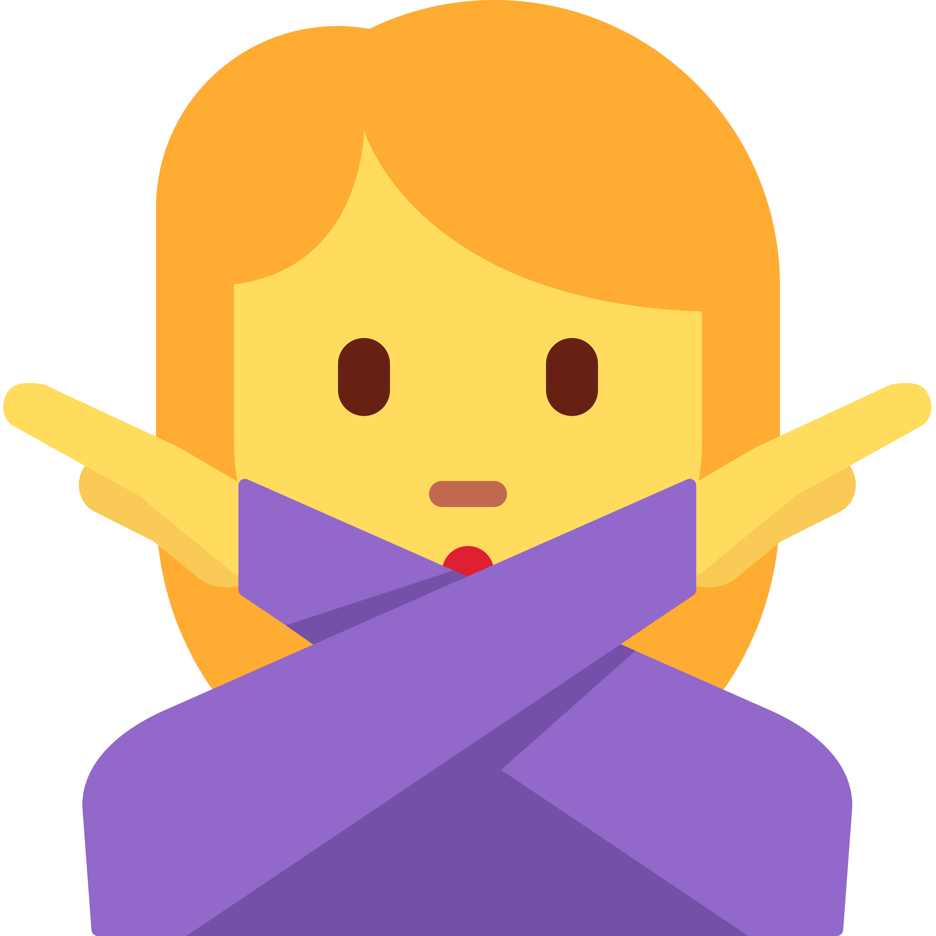 د Woman gesturing NO ایموجي 🙅♀️ پر سپین سیرامیک لاته مګ چاپ شوې
