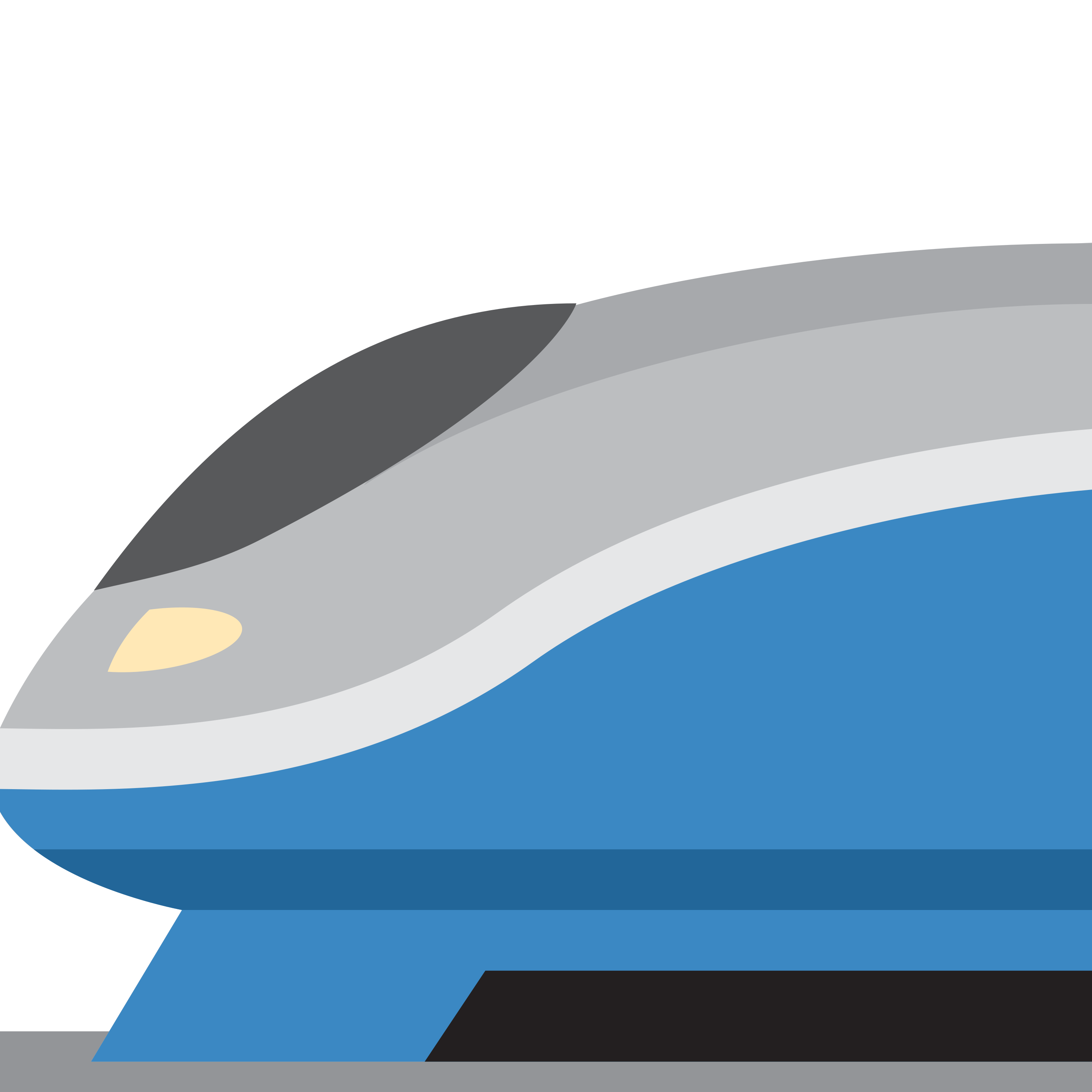 High-speed train emoji mug