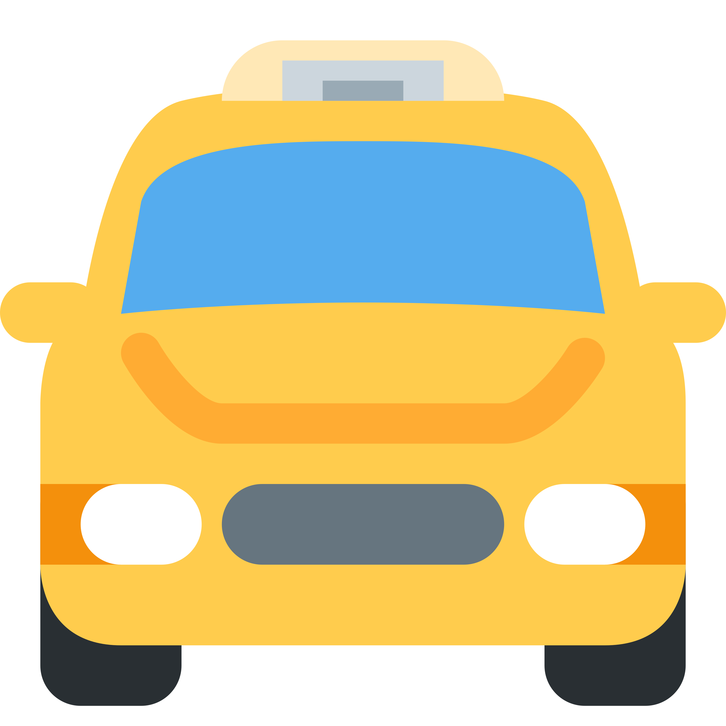 د Oncoming taxi ایموجي 🚖 پر سپین سیرامیک لاته مګ چاپ شوې