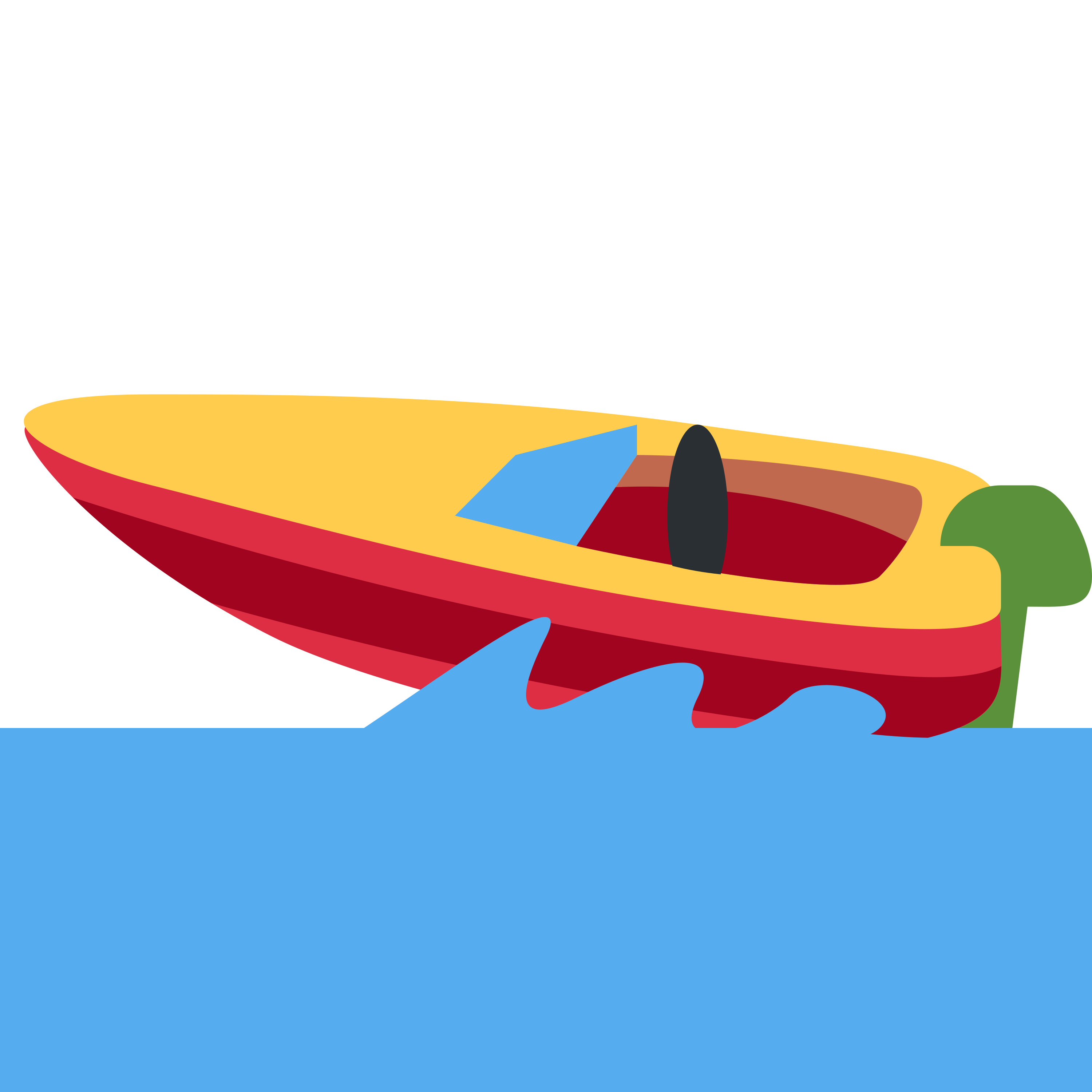 Speedboat emoji mug