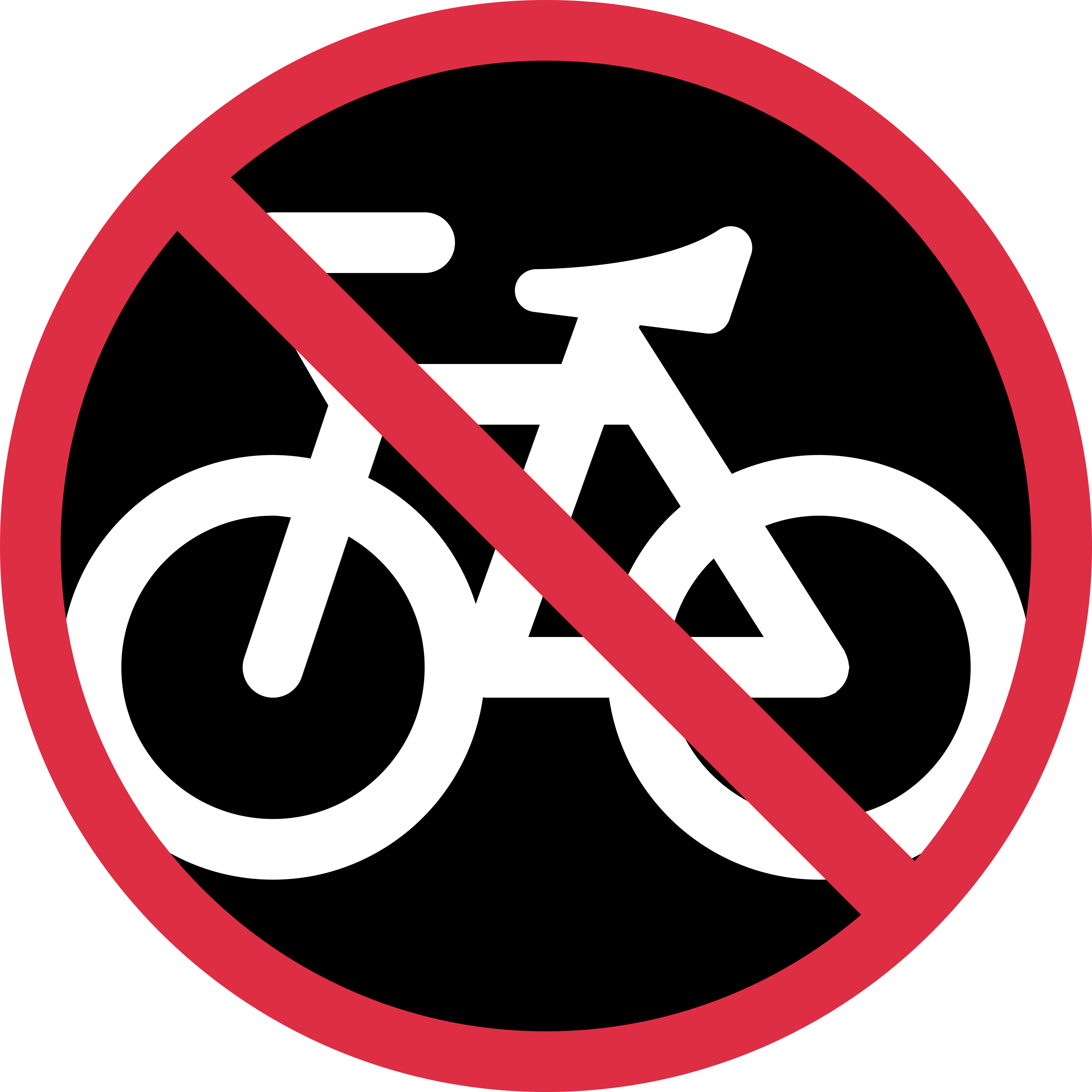 No bicycles emoji mug