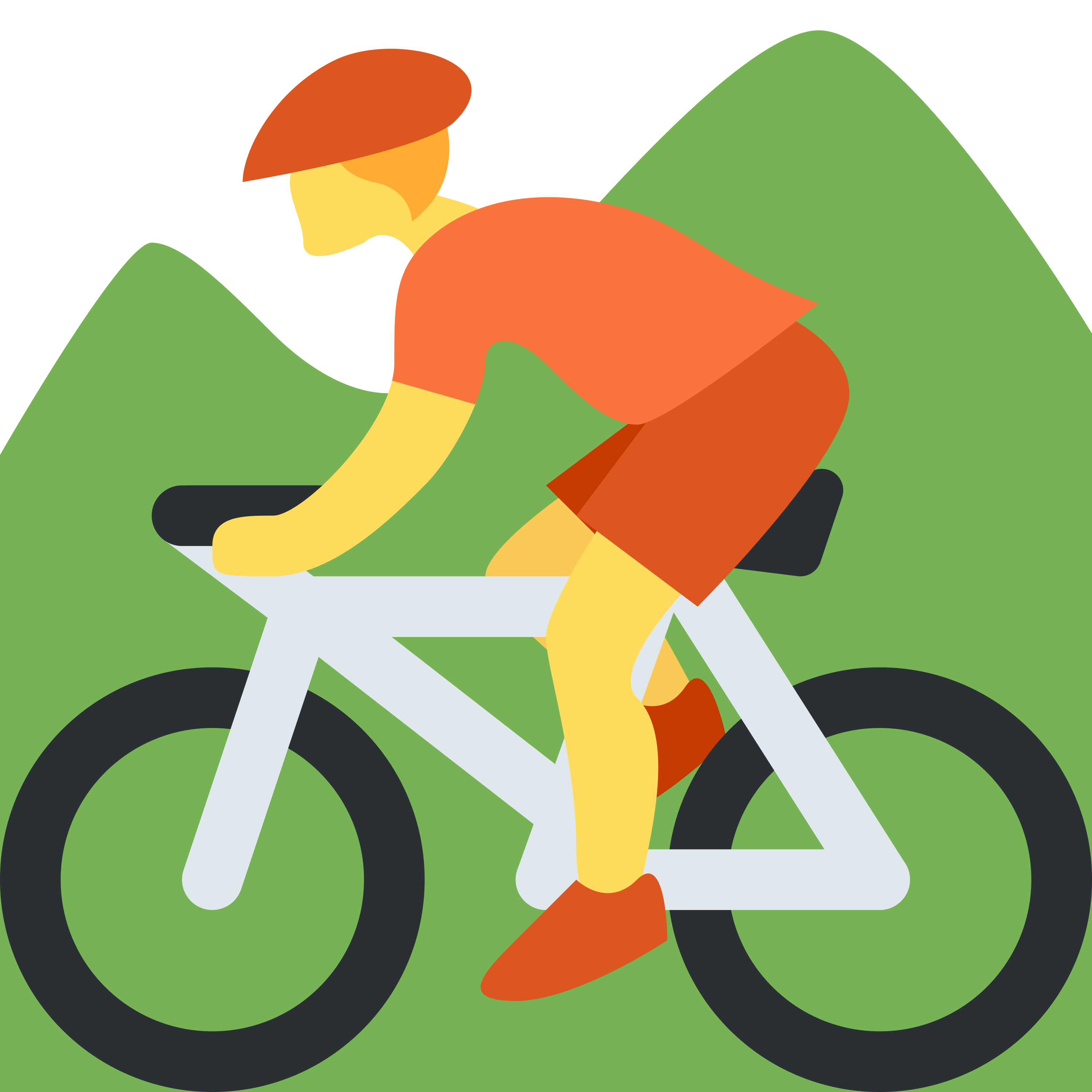 อิโมจิ Person mountain biking 🚵 พิมพ์บนแก้วลาเต้เซรามิกสีขาว