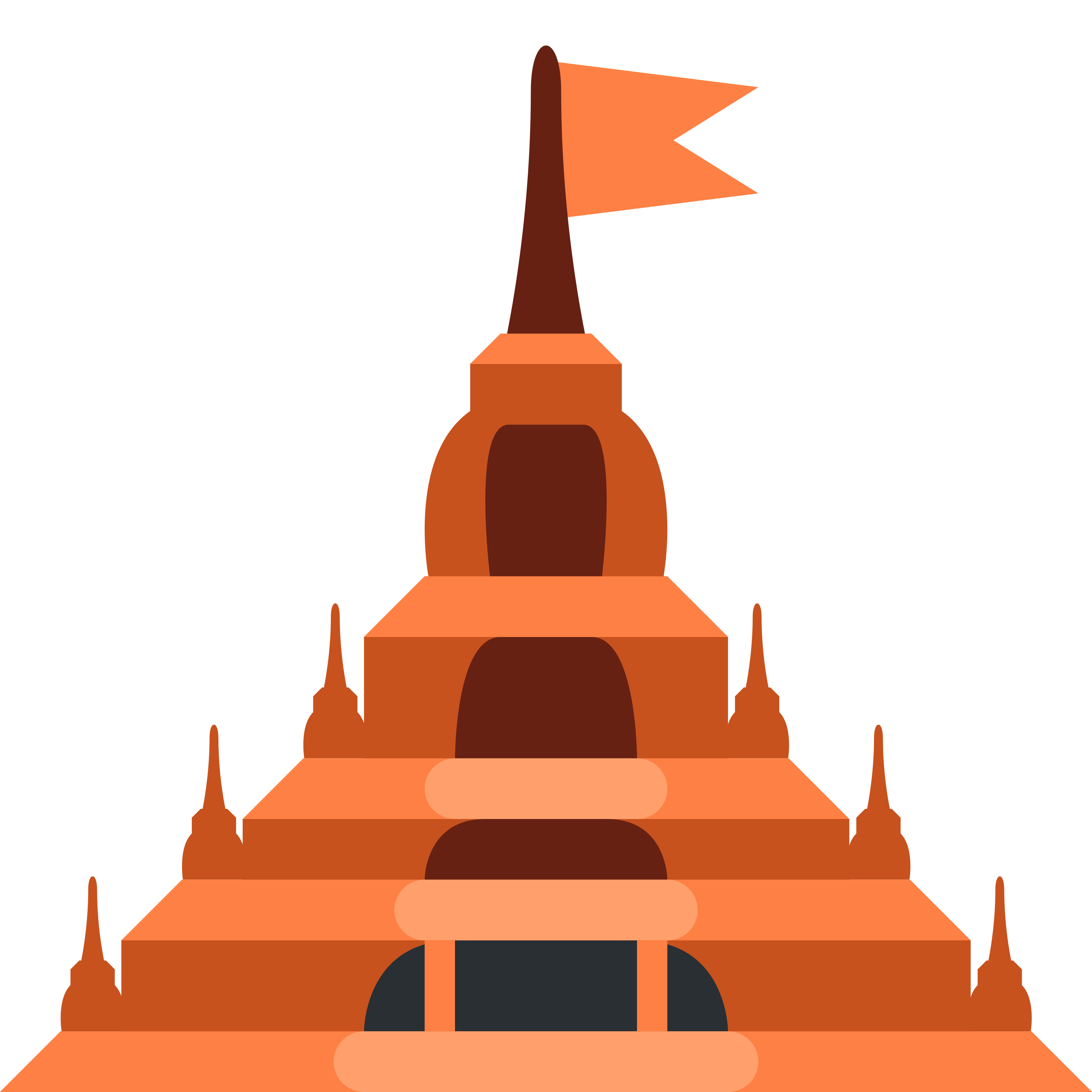 Hindu temple emoji mug