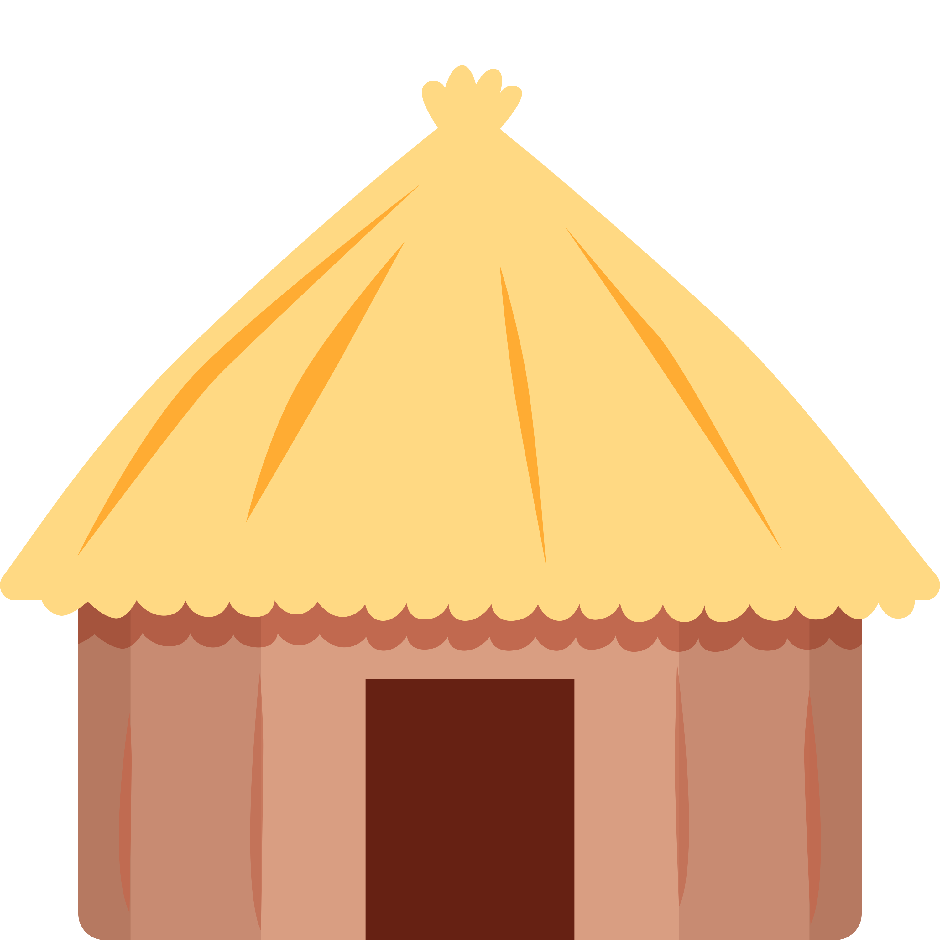 Hut emoji mug