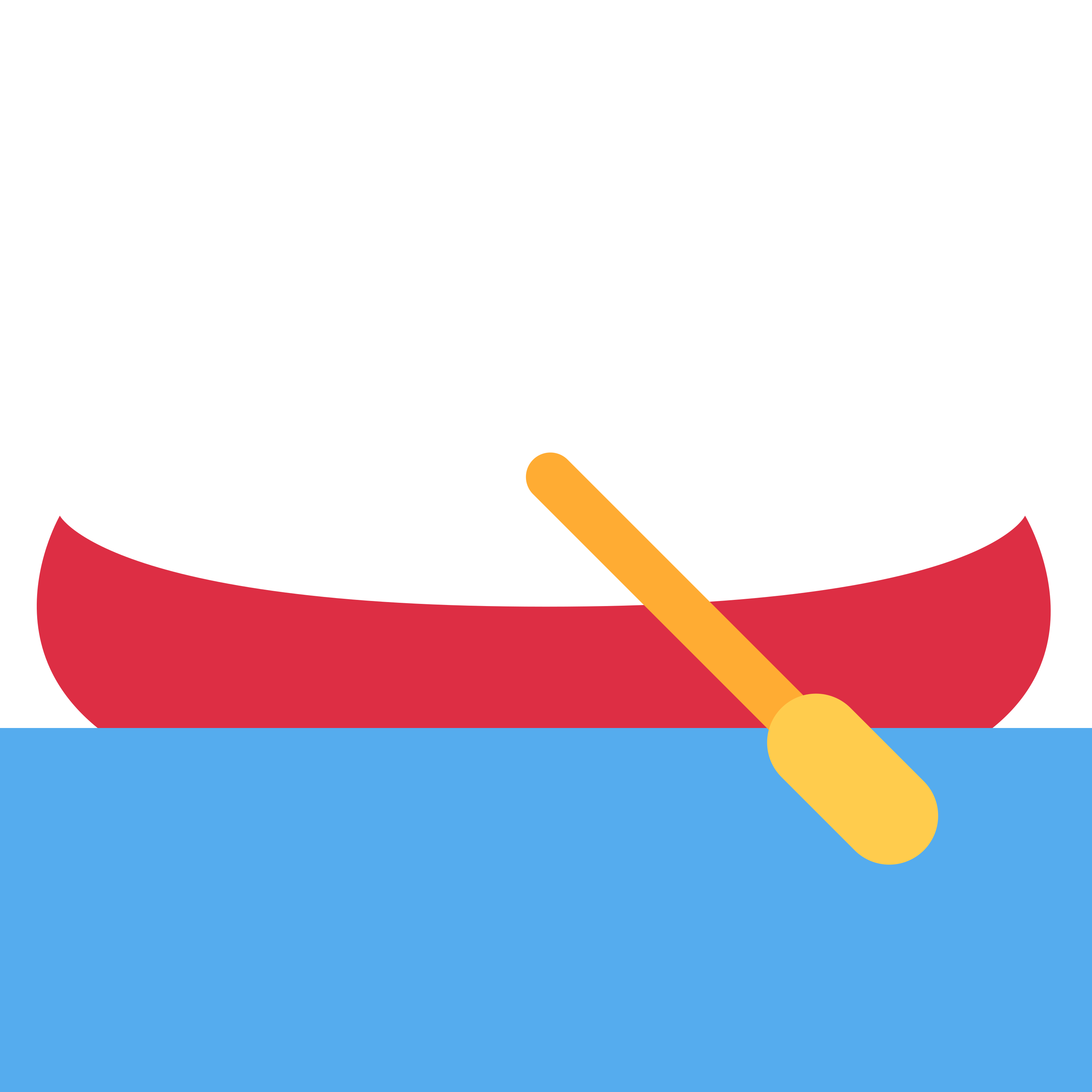 Canoe emoji mug